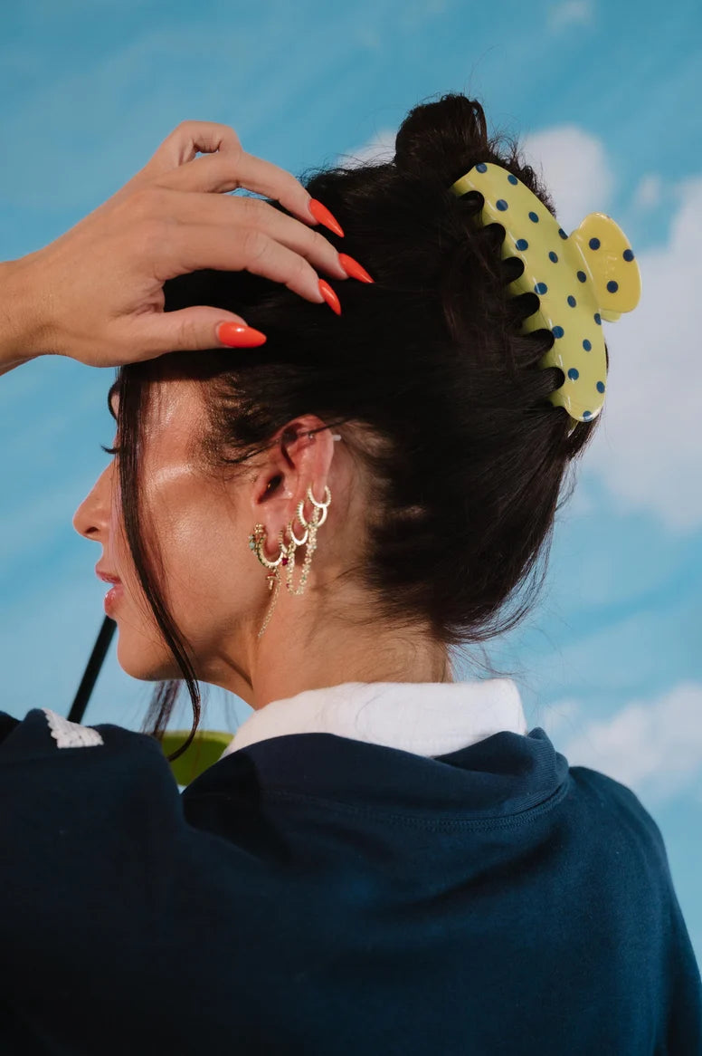 Evergreen x Kaxi Oversized Claws - Polka Dot