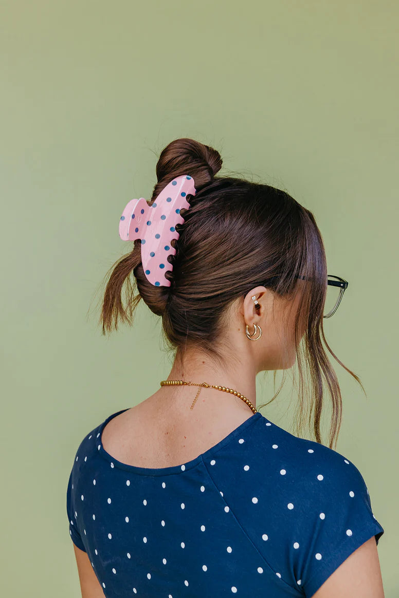 Polka Dot & Striped Oversized Claws