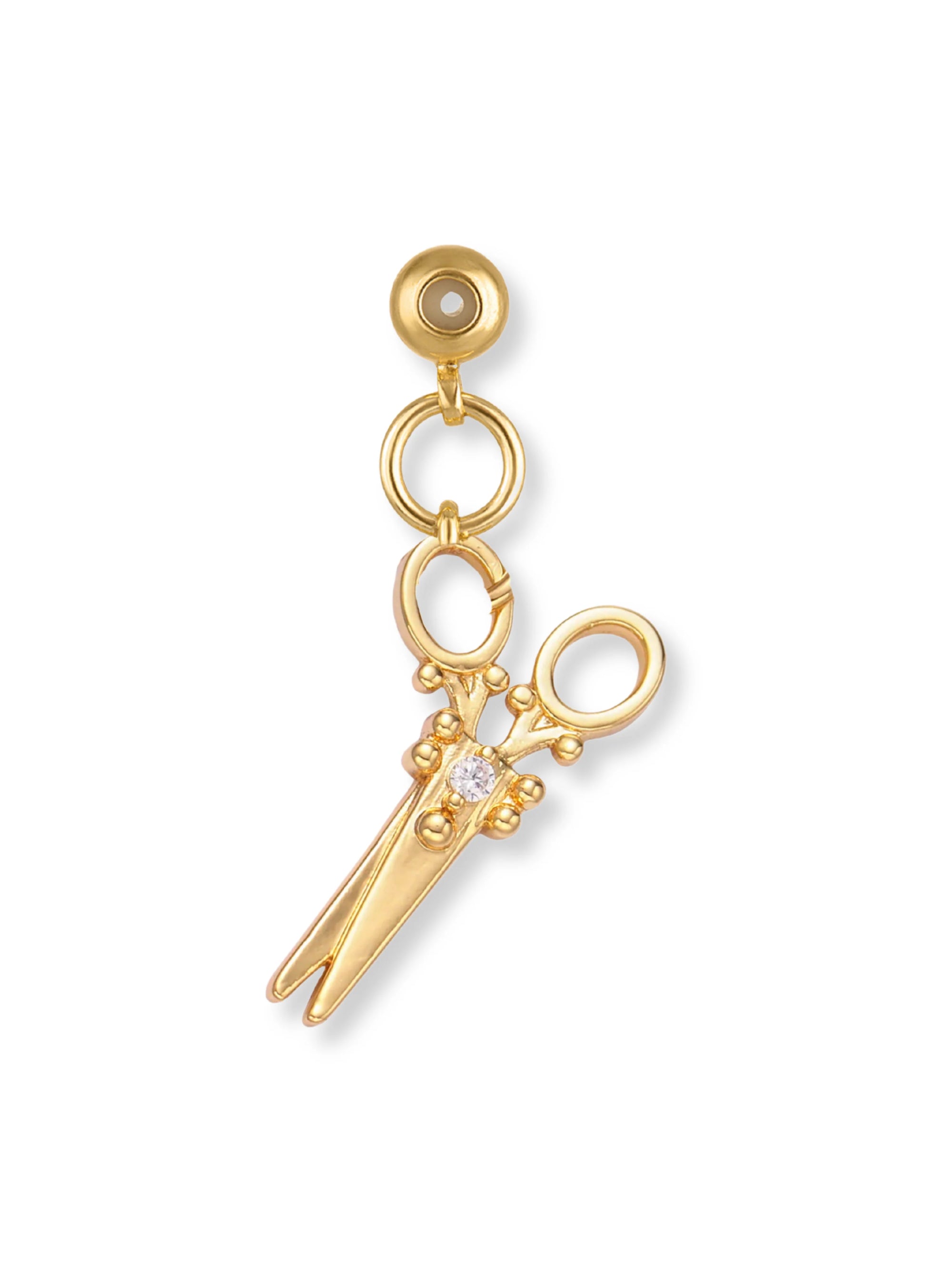Gold Novelty Grip Charms