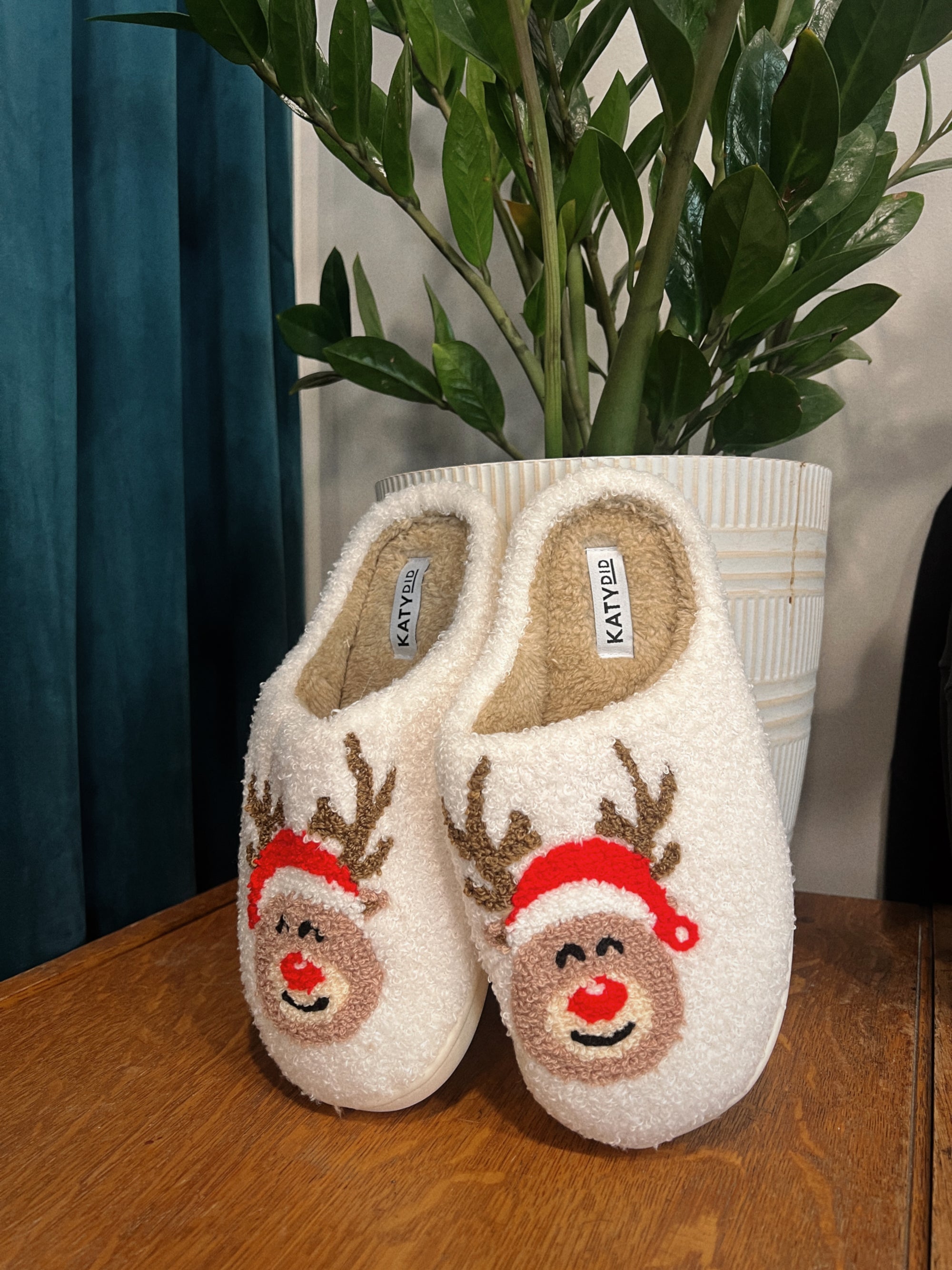 Reindeer Slippers