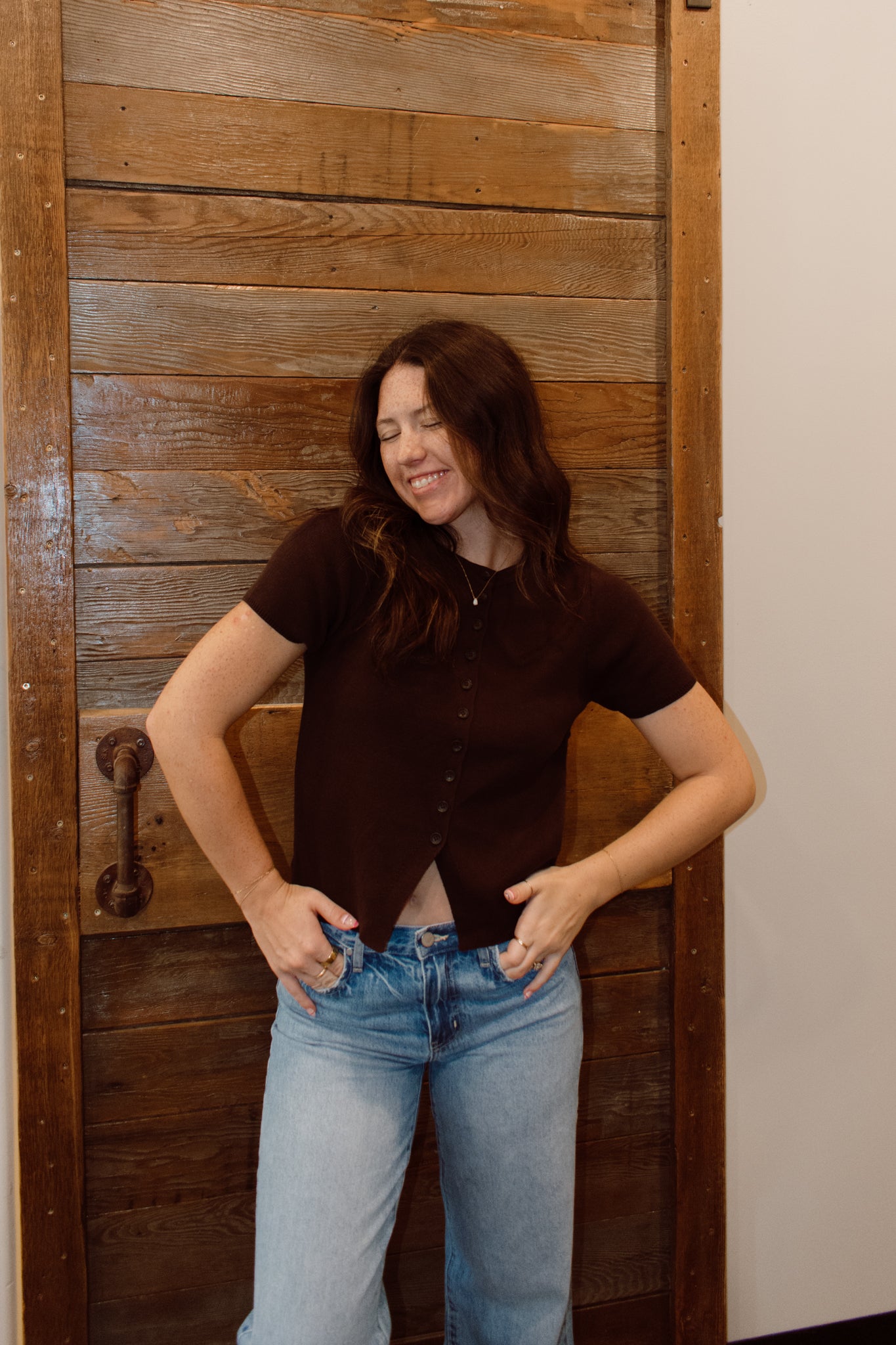 Sidney Top | Brown