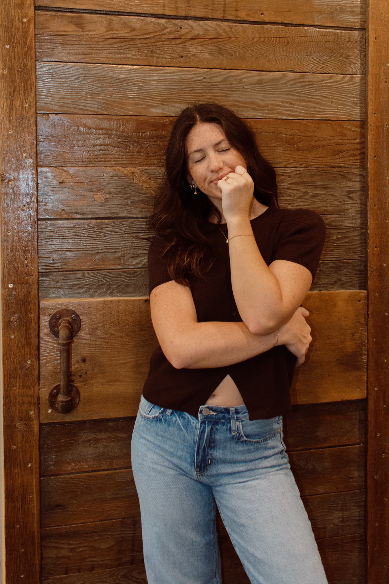 Sidney Top | Brown