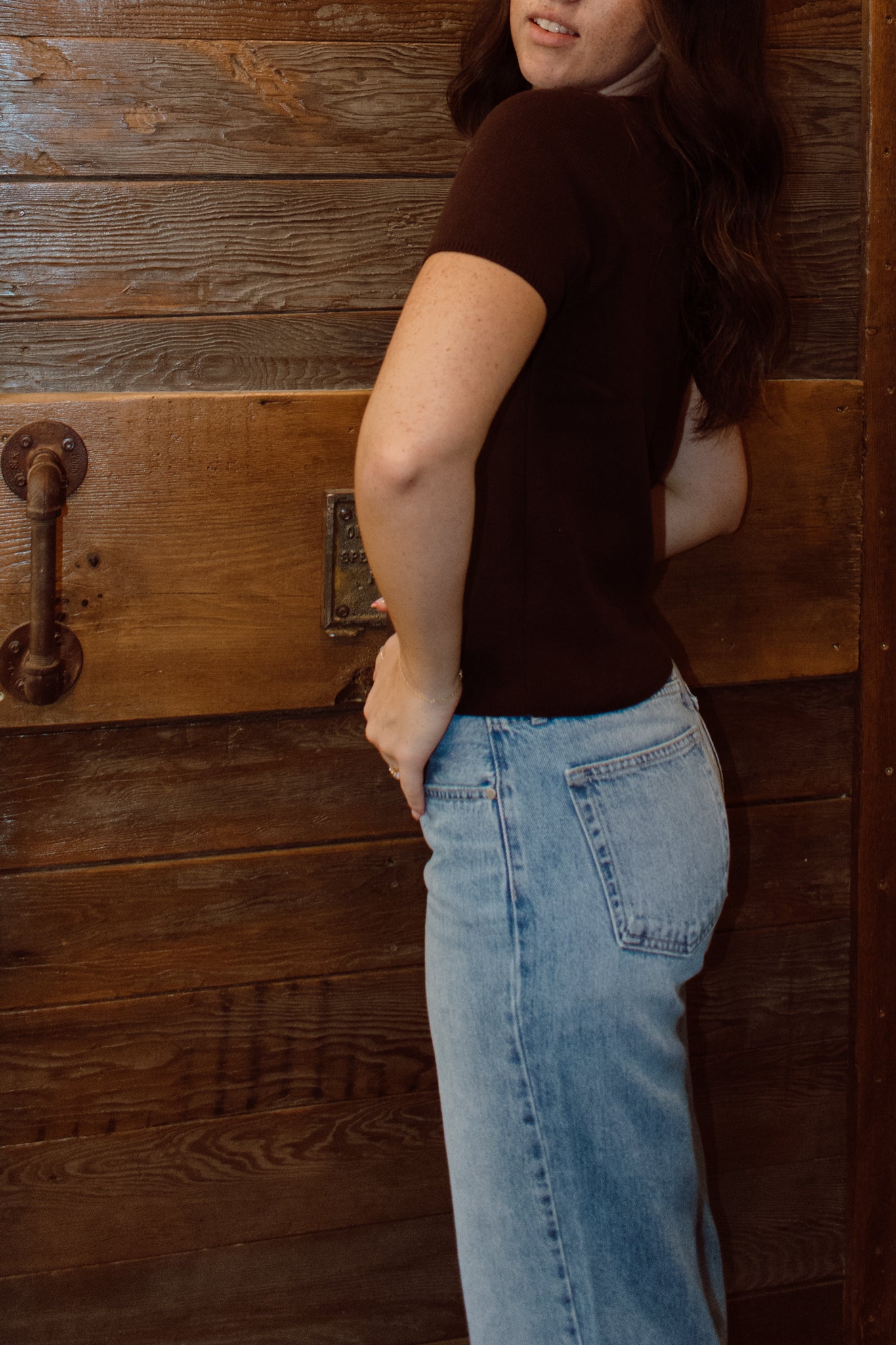 Sidney Top | Brown