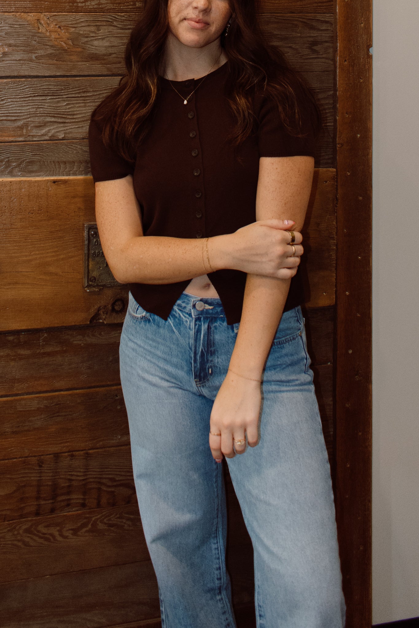 Sidney Top | Brown