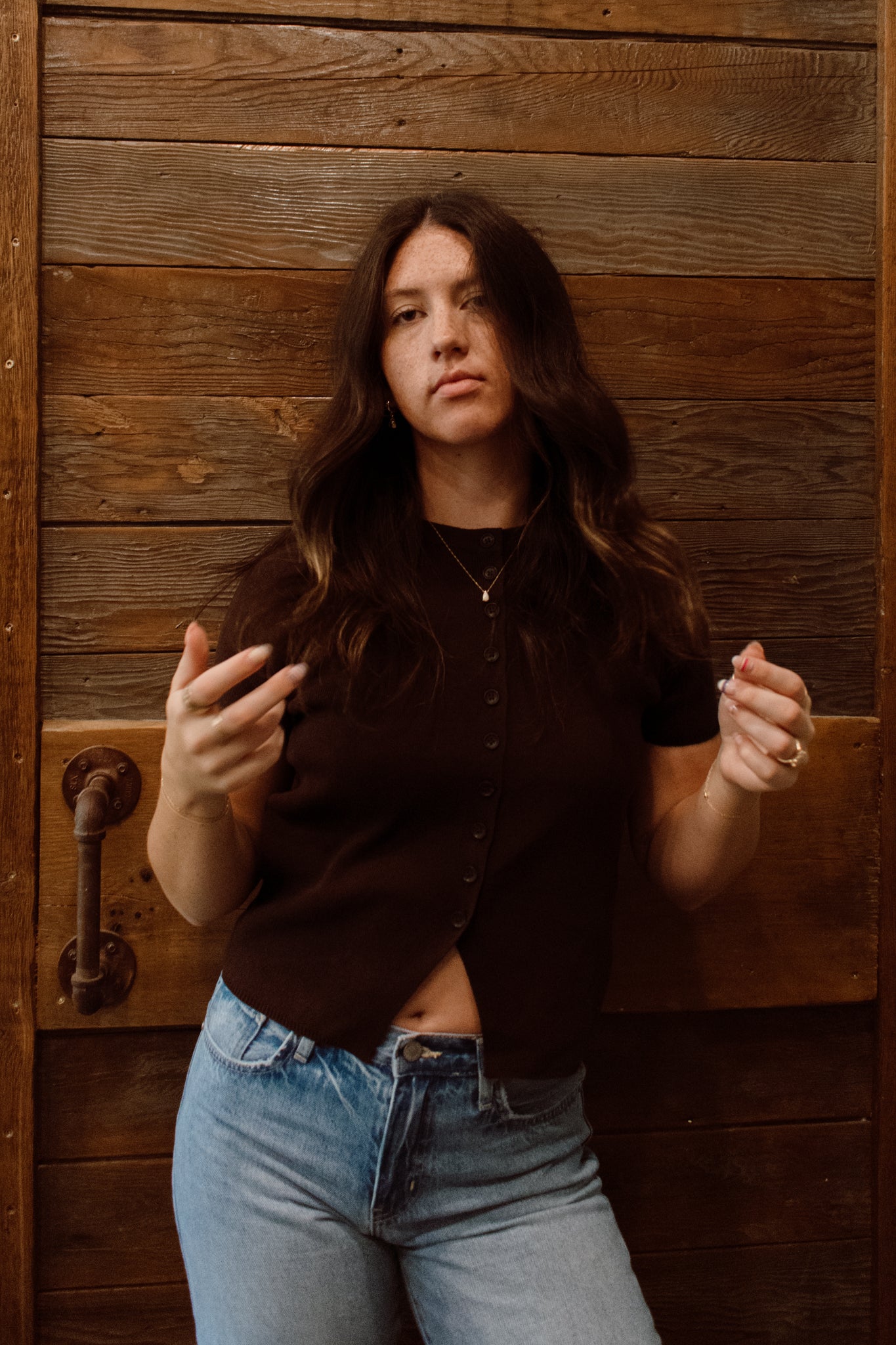 Sidney Top | Brown