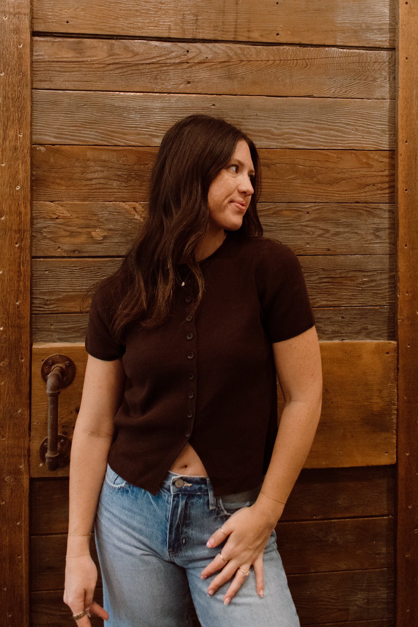 Sidney Top | Brown