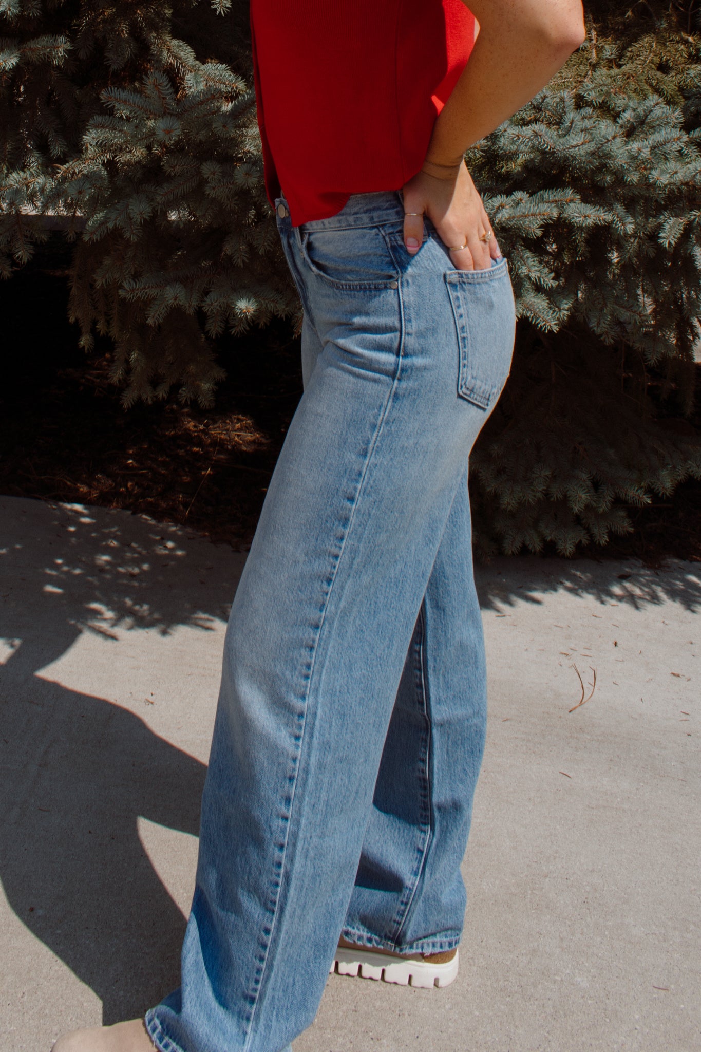 Baggy Dad Jean | Light Denim