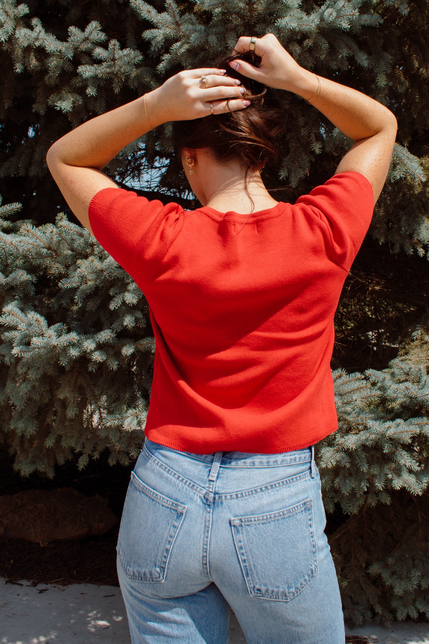 Sidney Top | Red