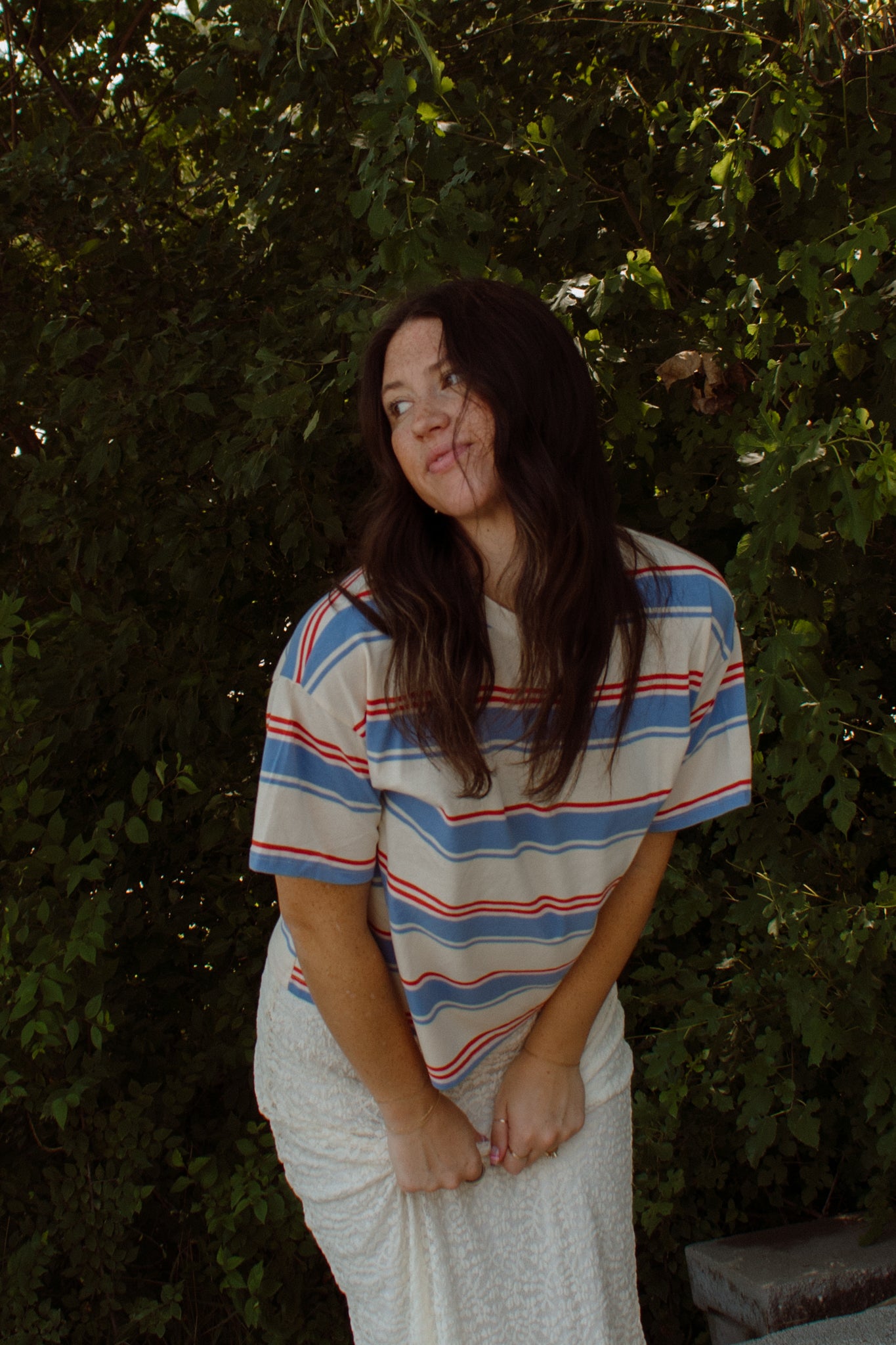 Vintage Stripe Tee