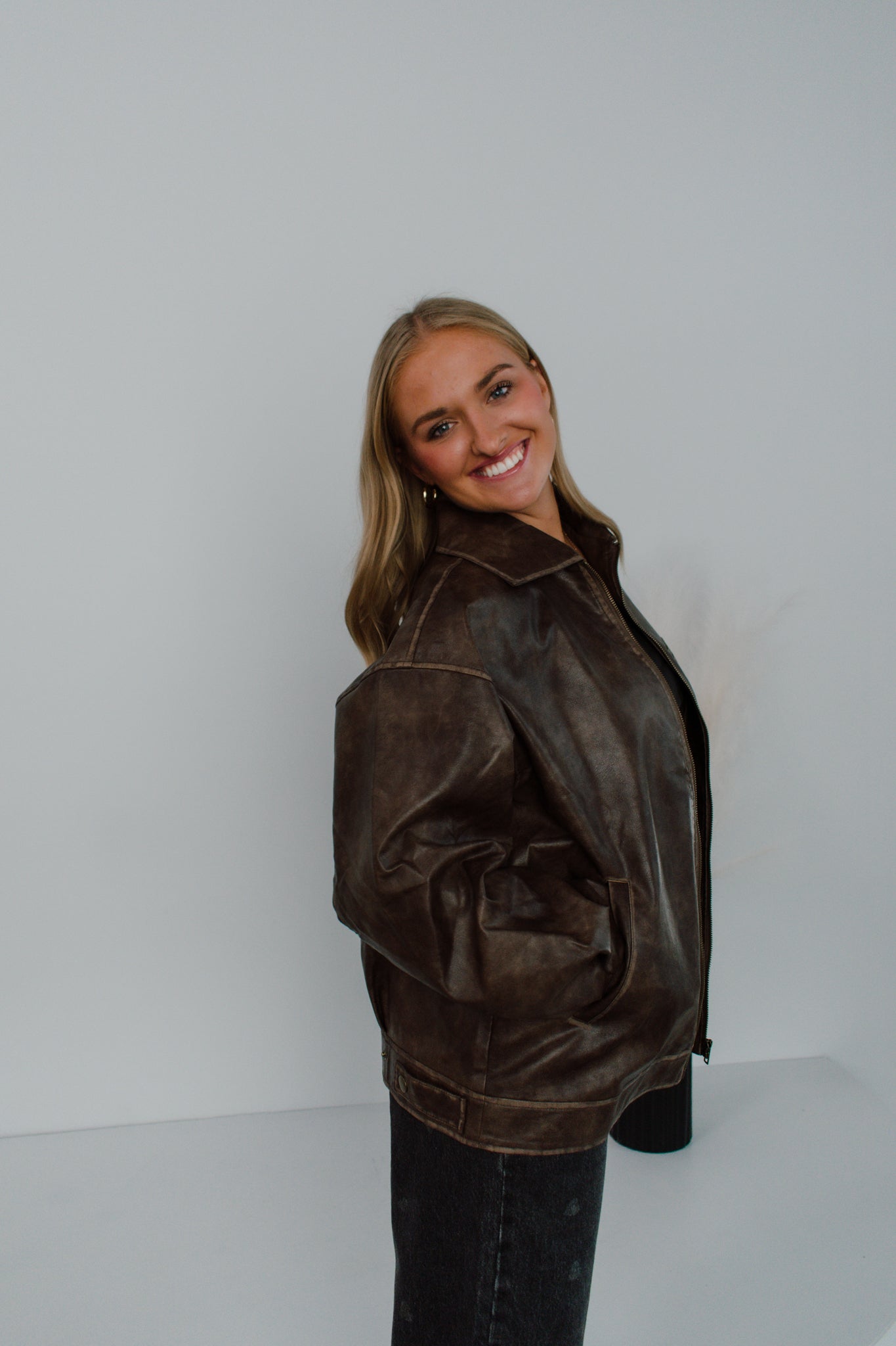 Caleb Leather Jacket