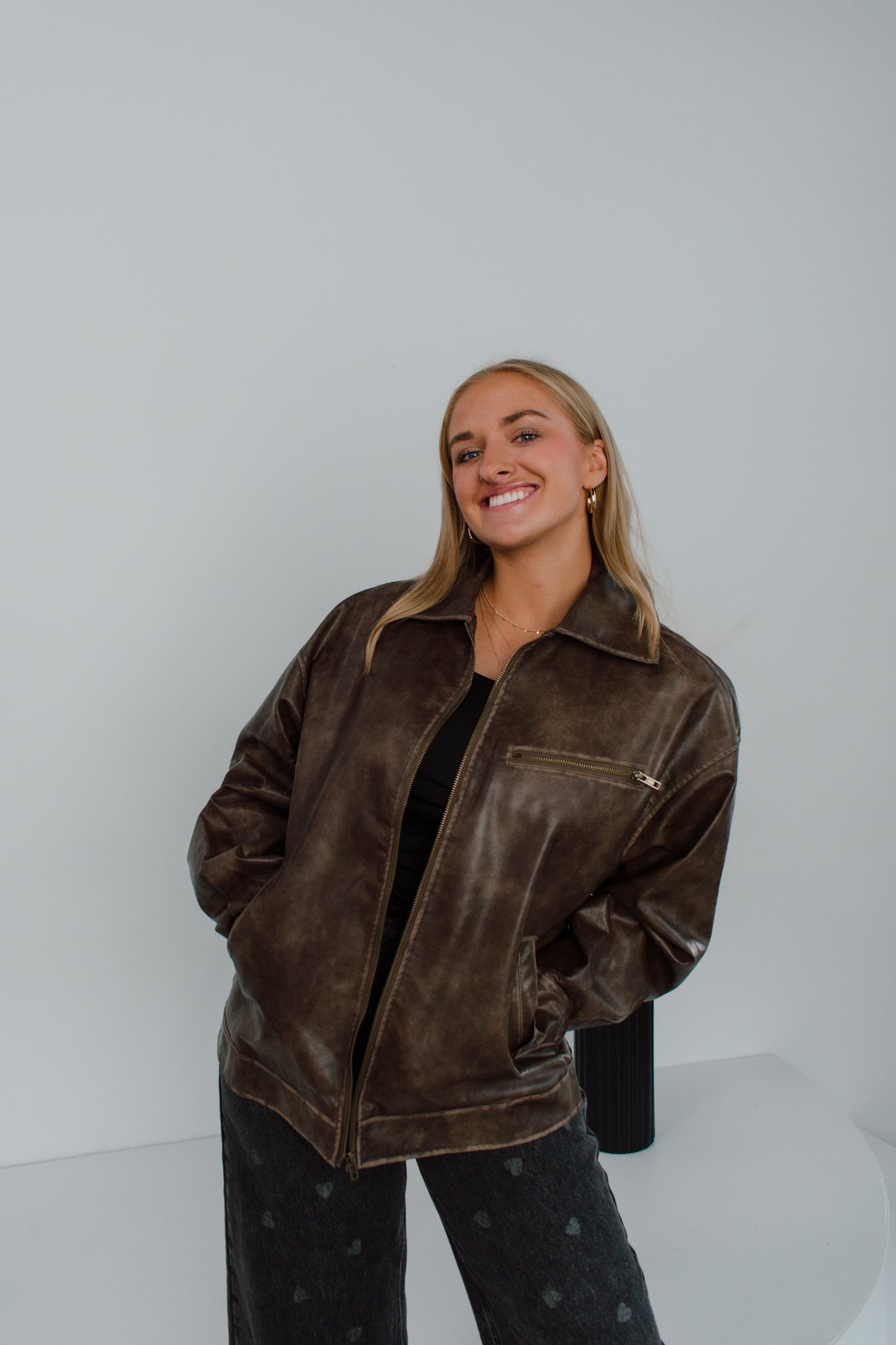 Caleb Leather Jacket