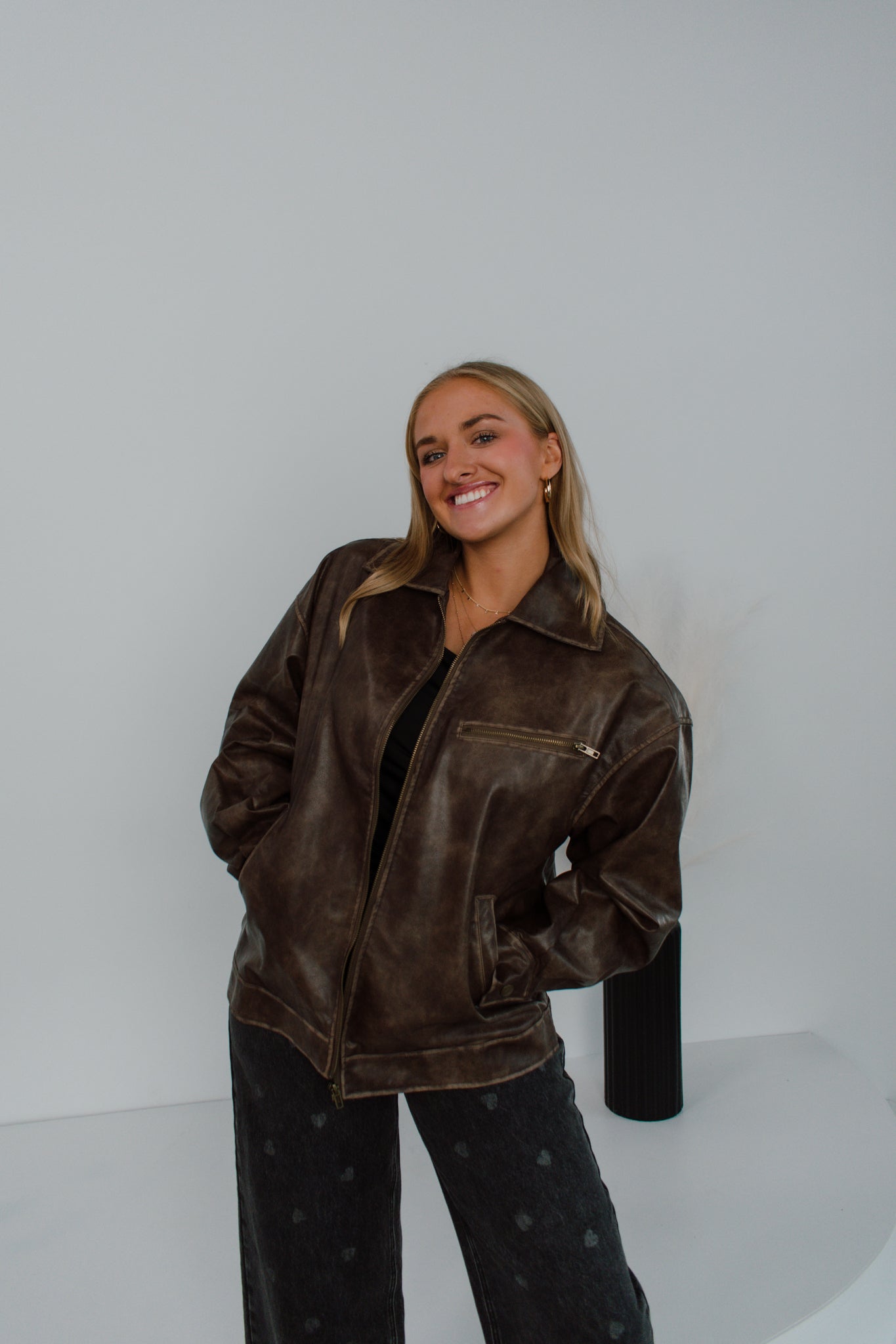 Caleb Leather Jacket