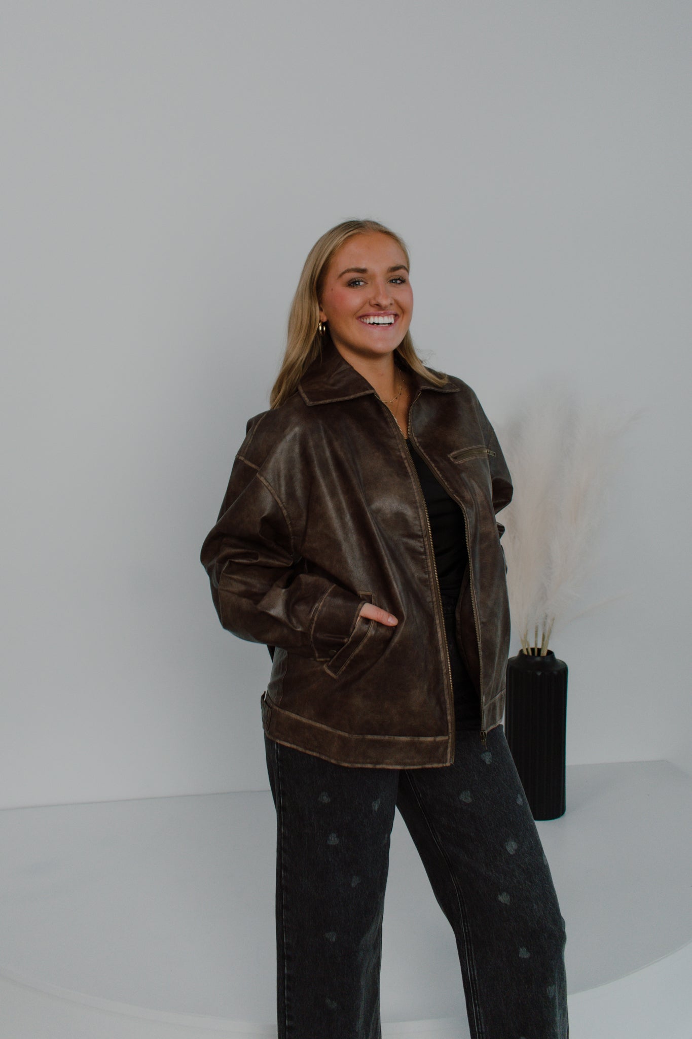 Caleb Leather Jacket