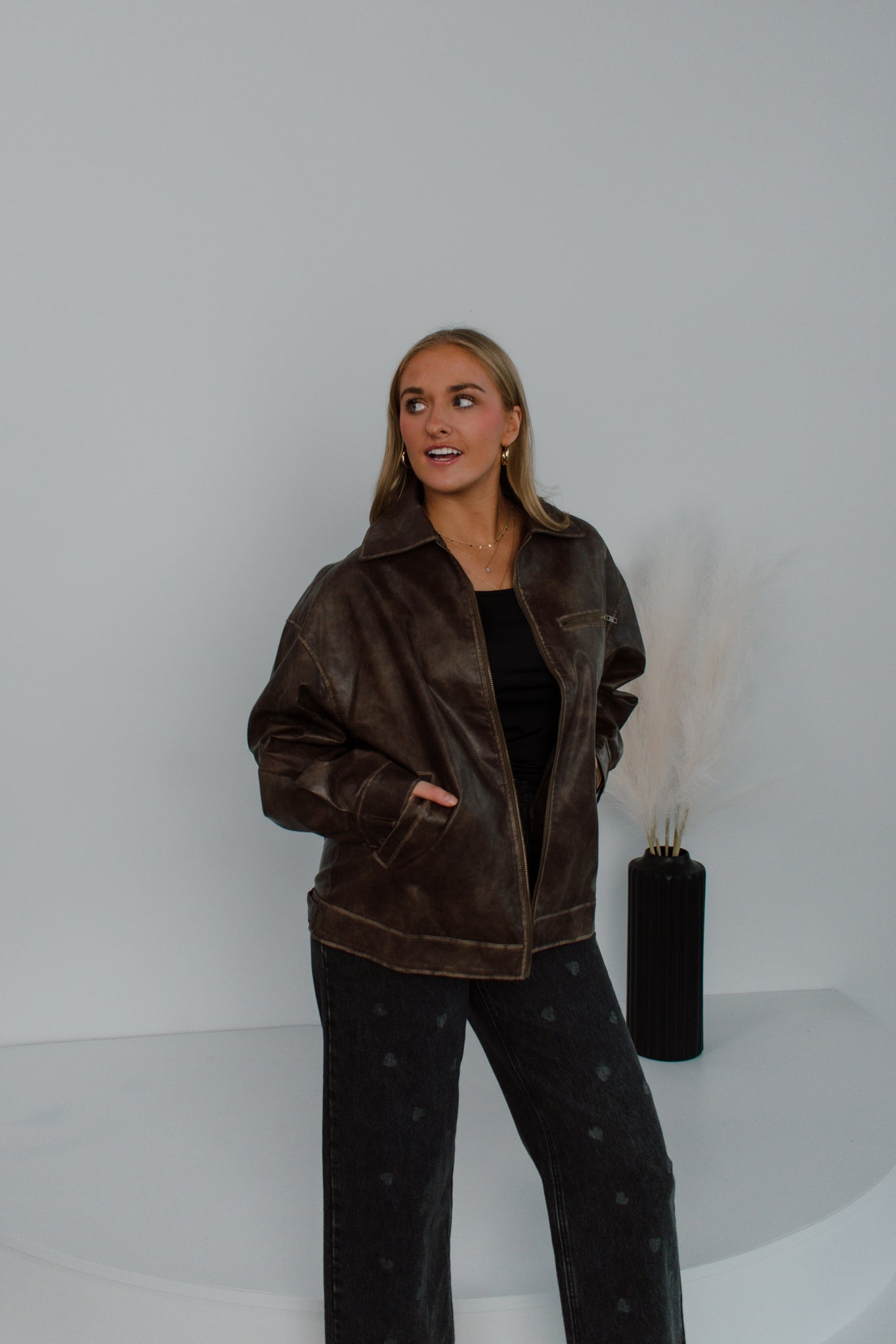 Caleb Leather Jacket