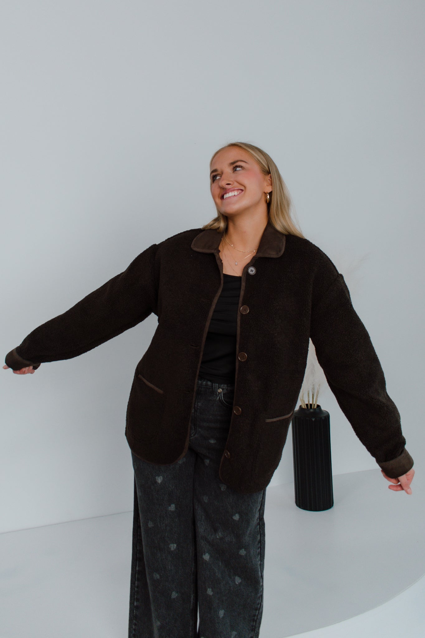 Leonora Teddy Shearling Jacket