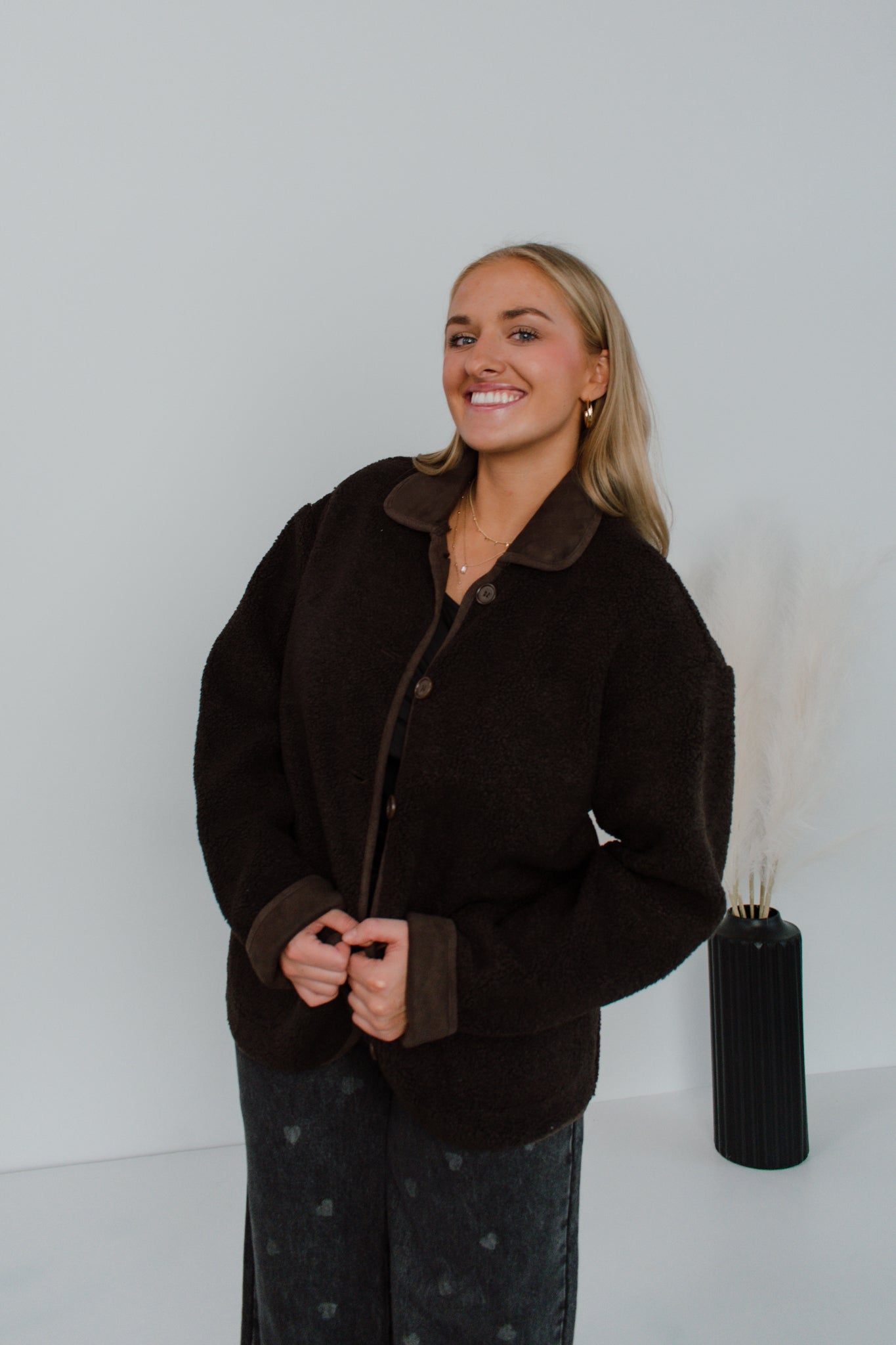 Leonora Teddy Shearling Jacket