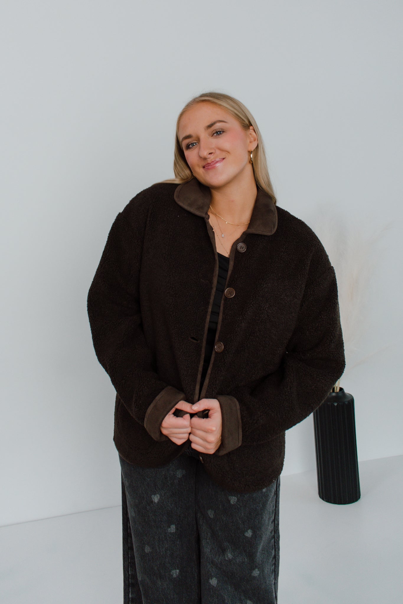 Leonora Teddy Shearling Jacket