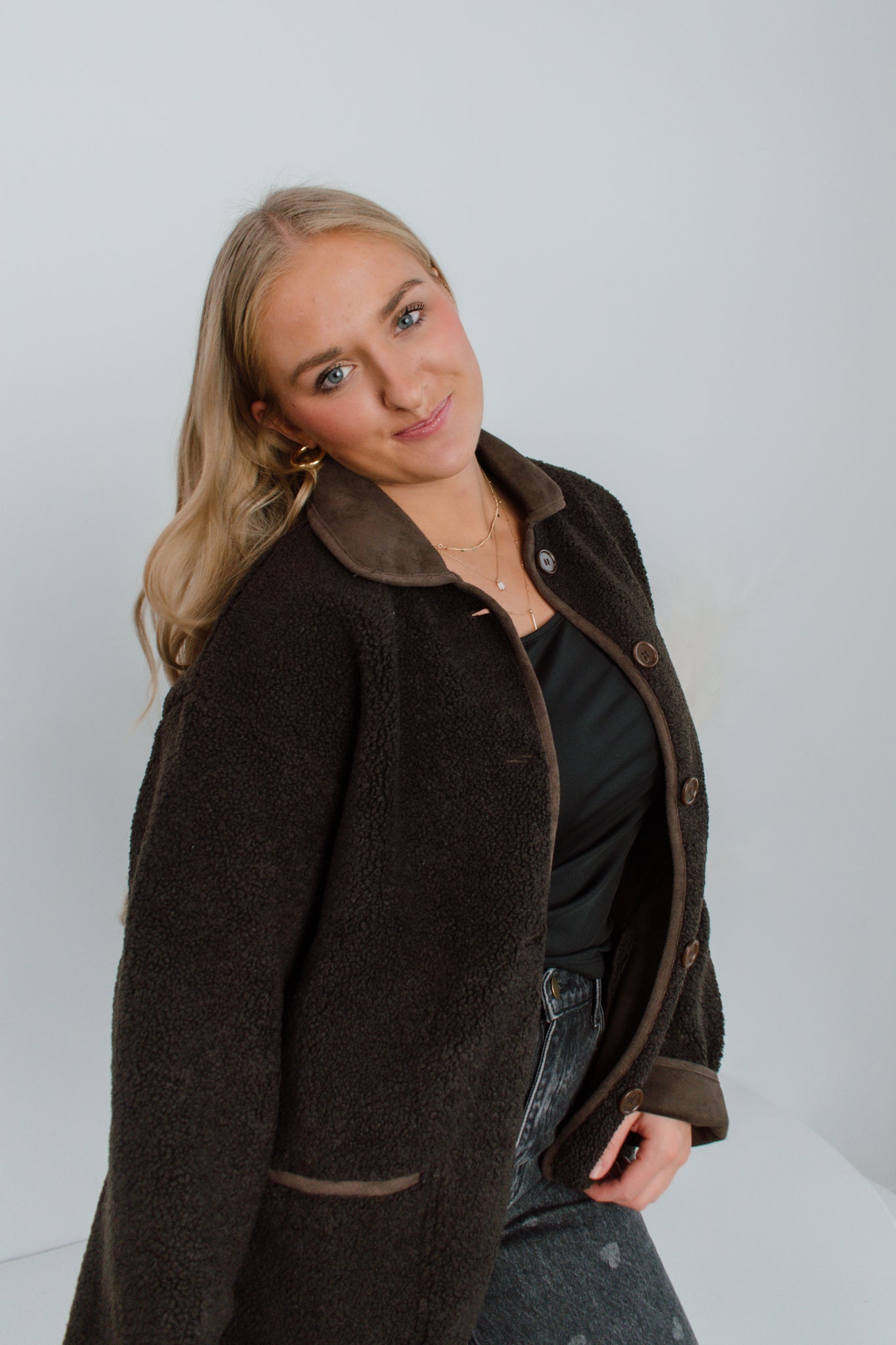 Leonora Teddy Shearling Jacket