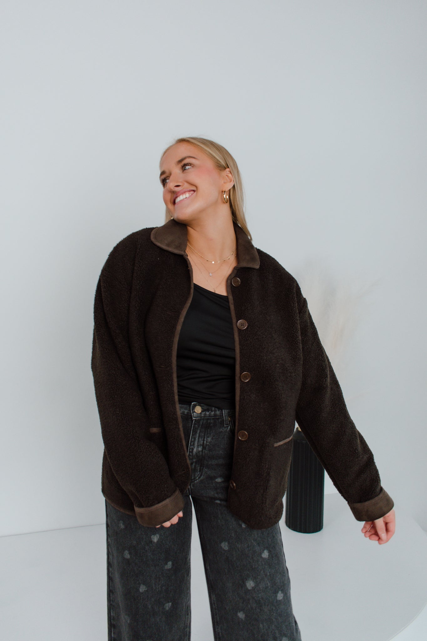 Leonora Teddy Shearling Jacket