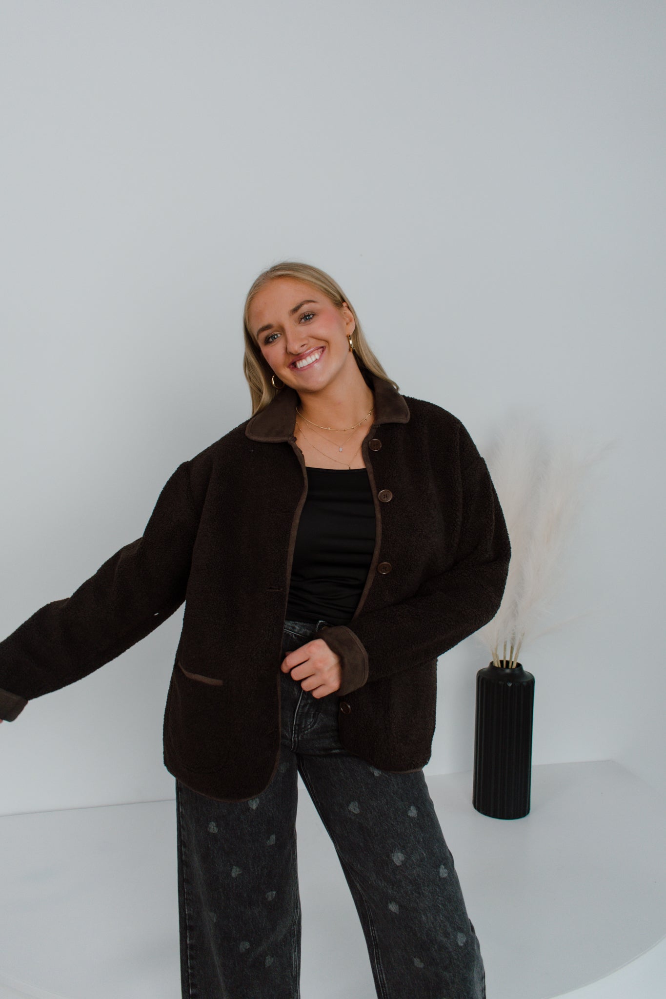Leonora Teddy Shearling Jacket