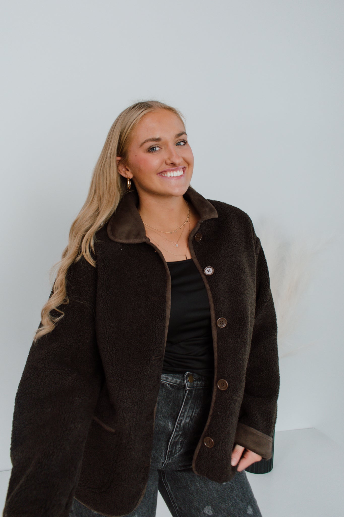Leonora Teddy Shearling Jacket
