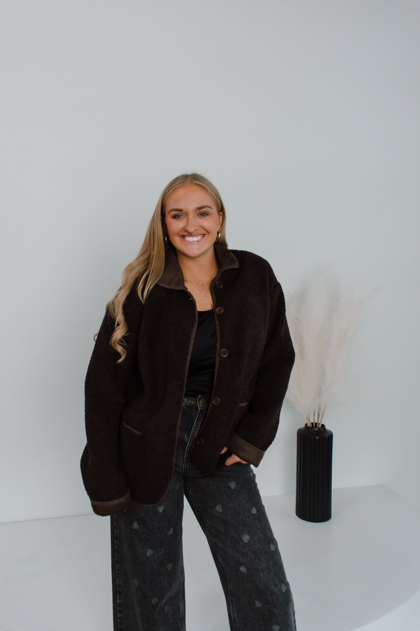 Leonora Teddy Shearling Jacket