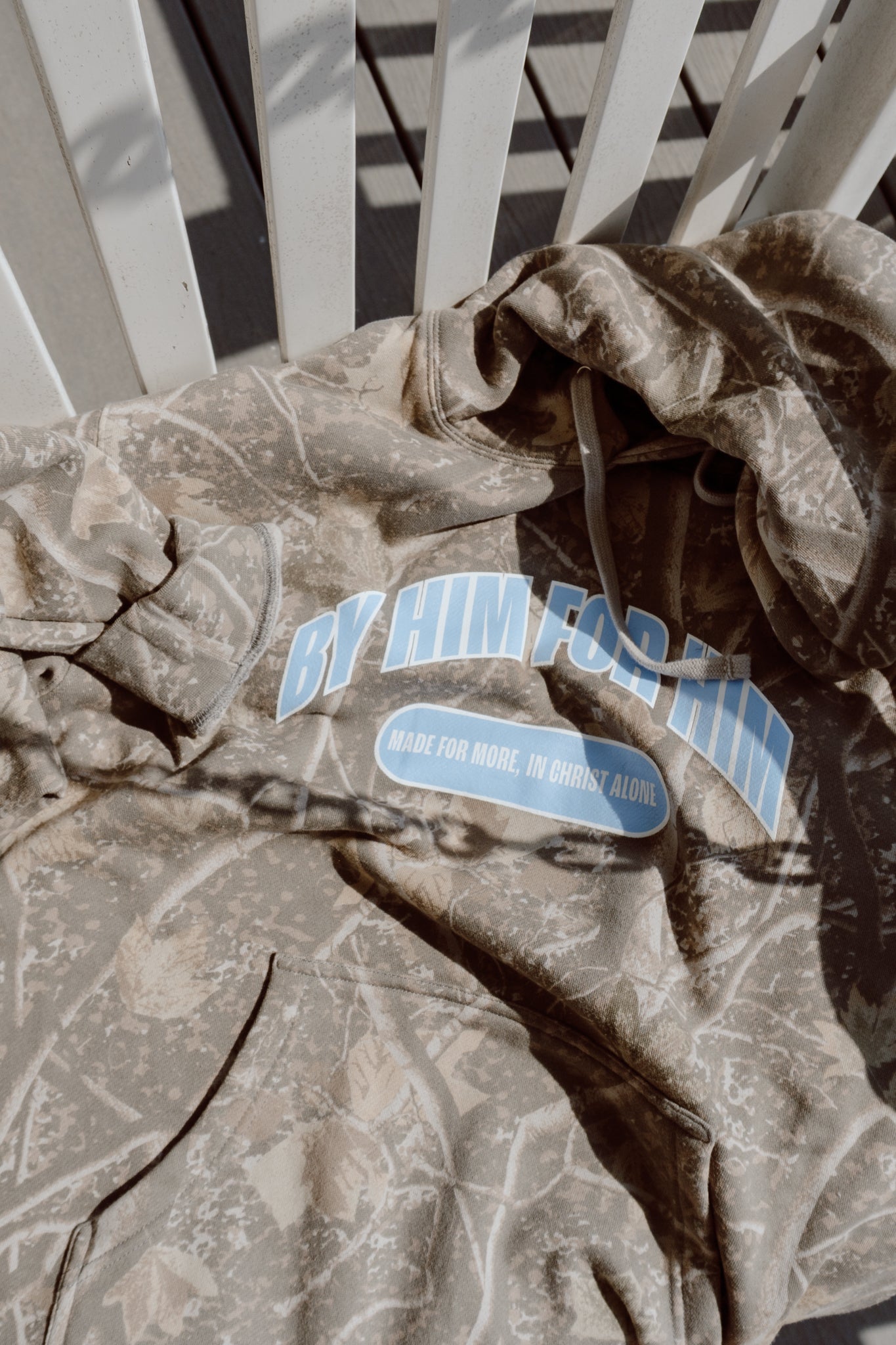By Him For Him Camo Hoodie