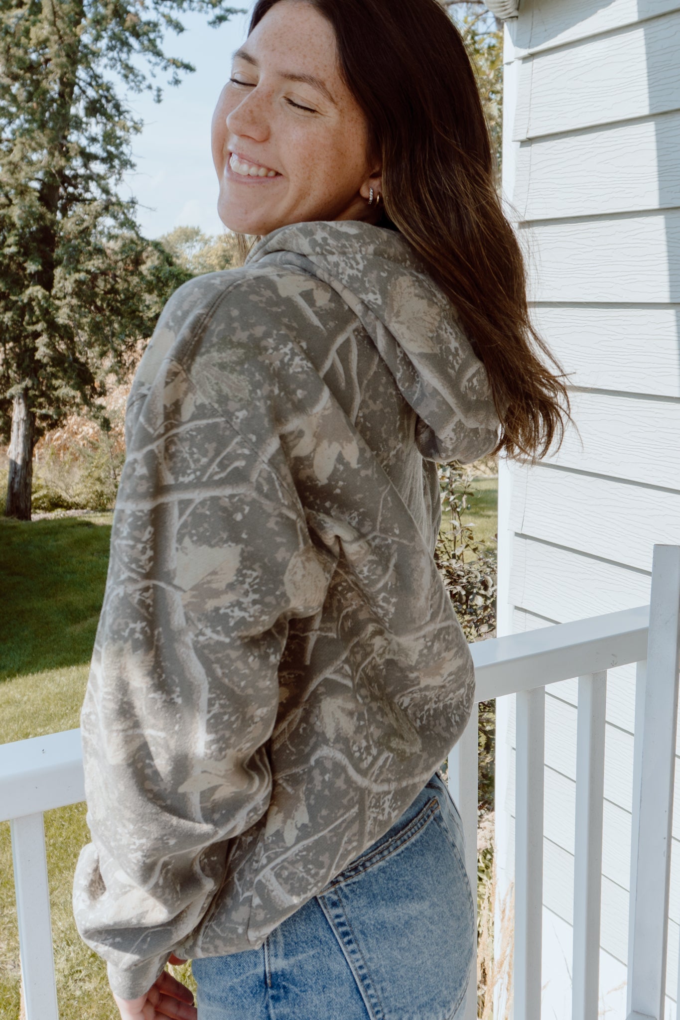By Him For Him Camo Hoodie
