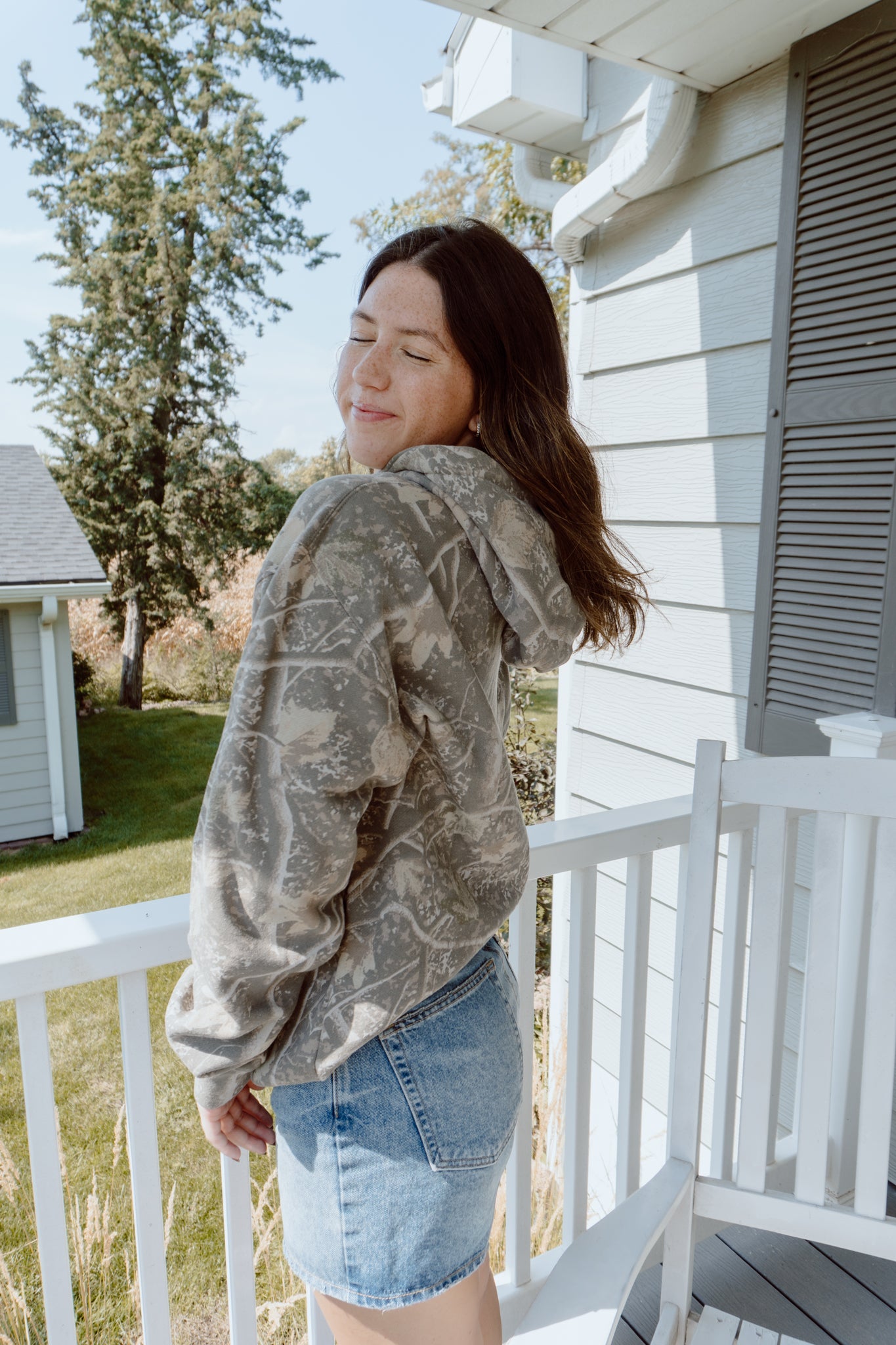 By Him For Him Camo Hoodie