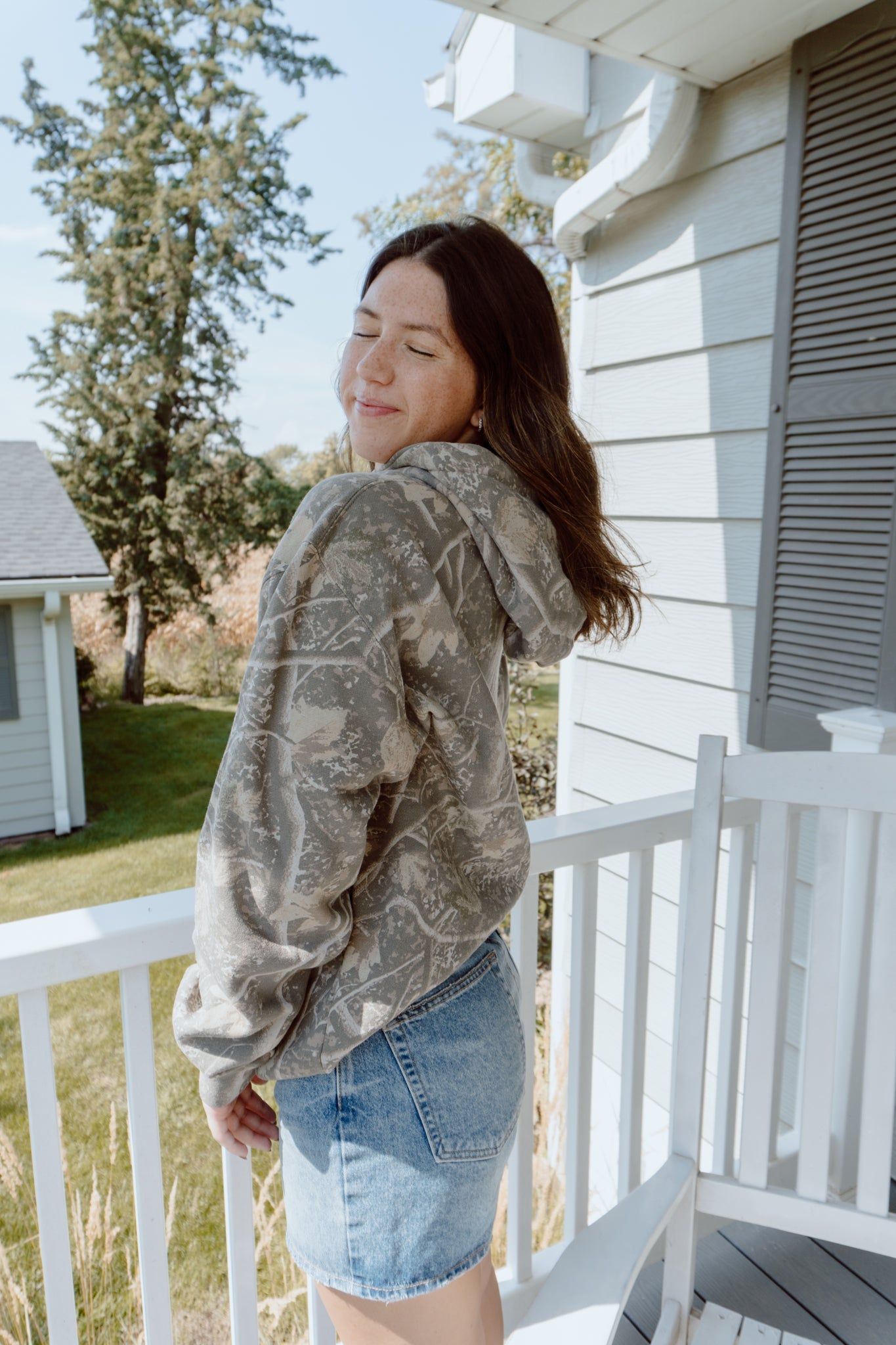 By Him For Him Camo Hoodie