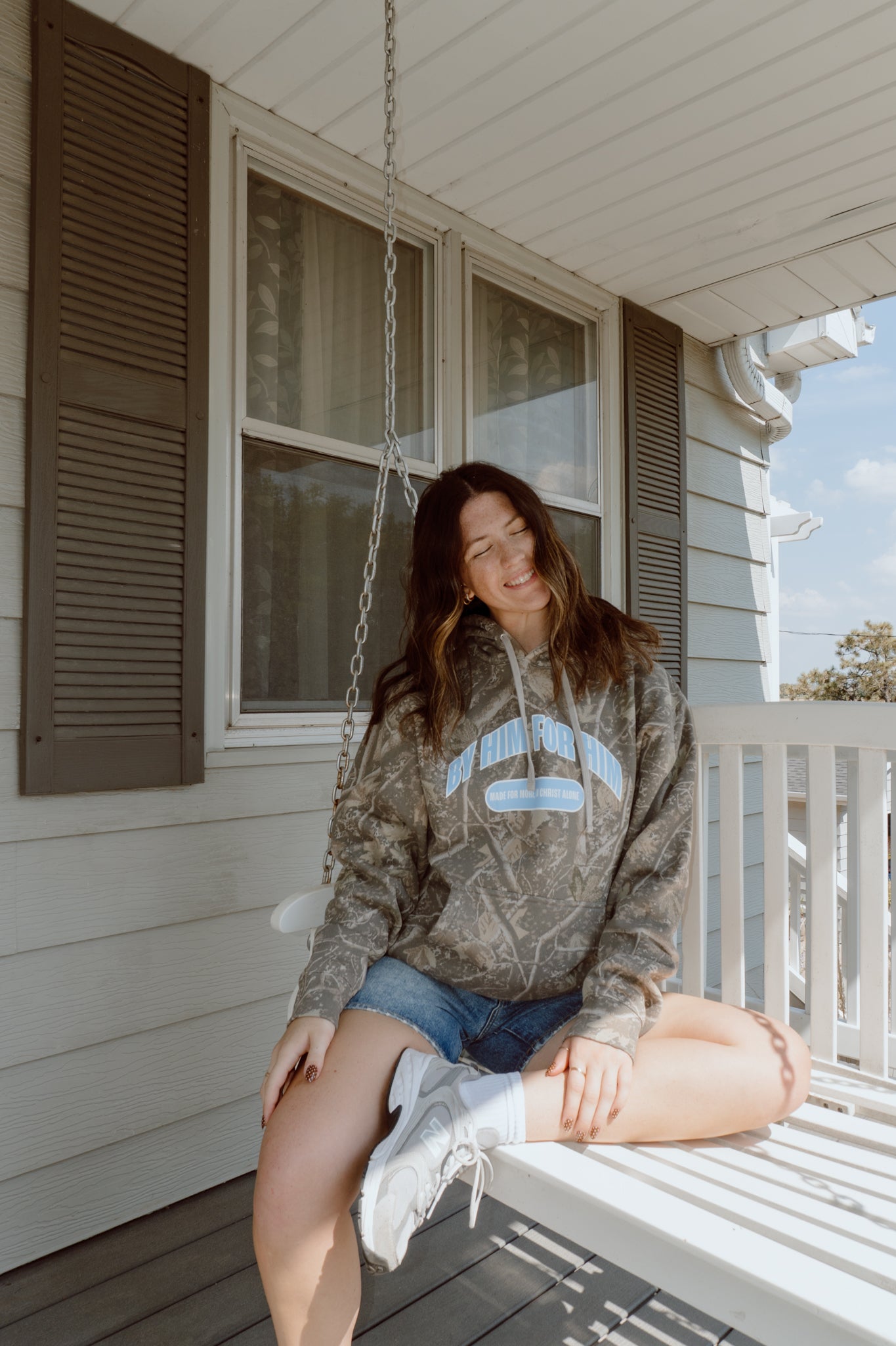 By Him For Him Camo Hoodie