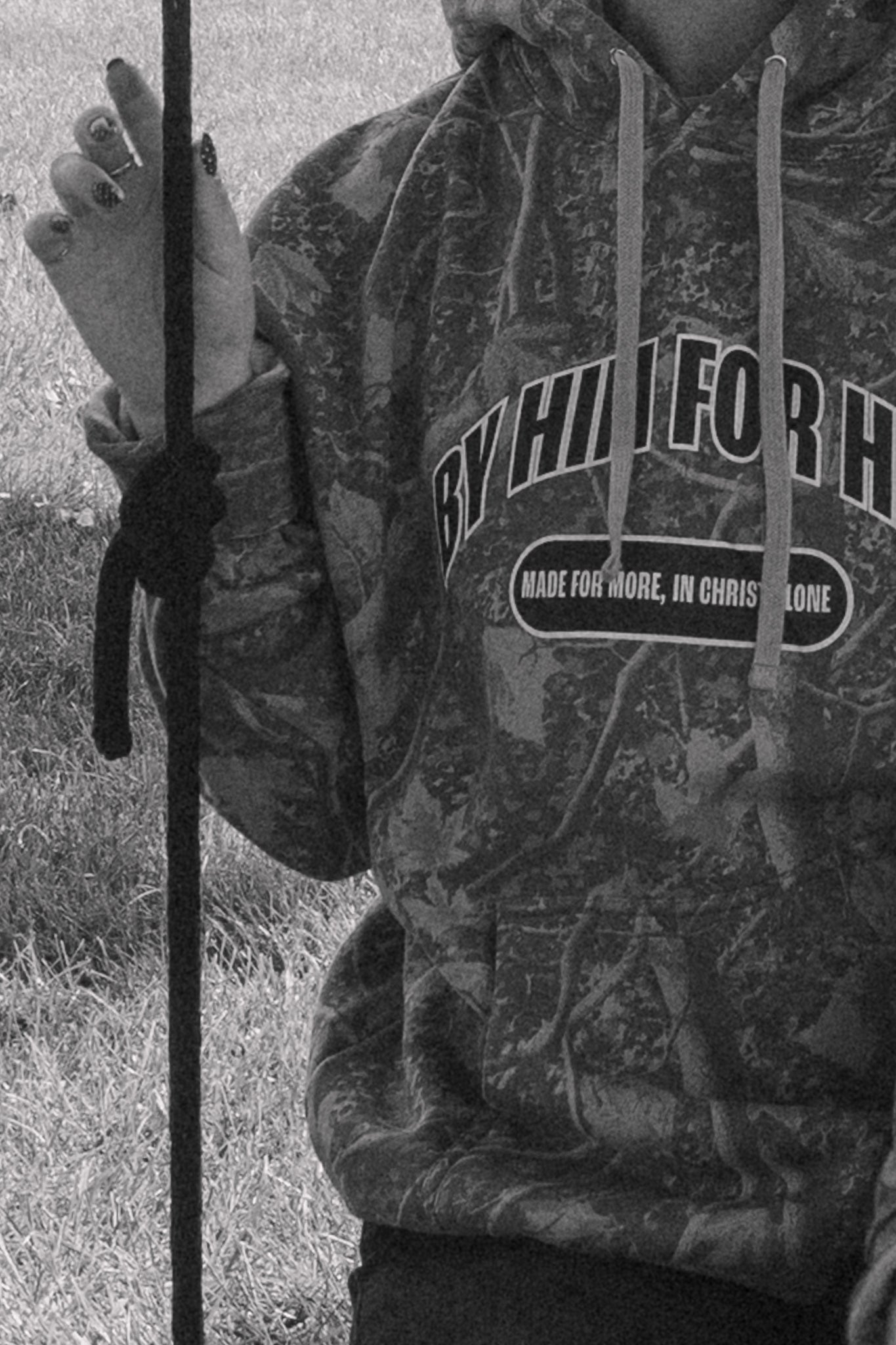 By Him For Him Camo Hoodie
