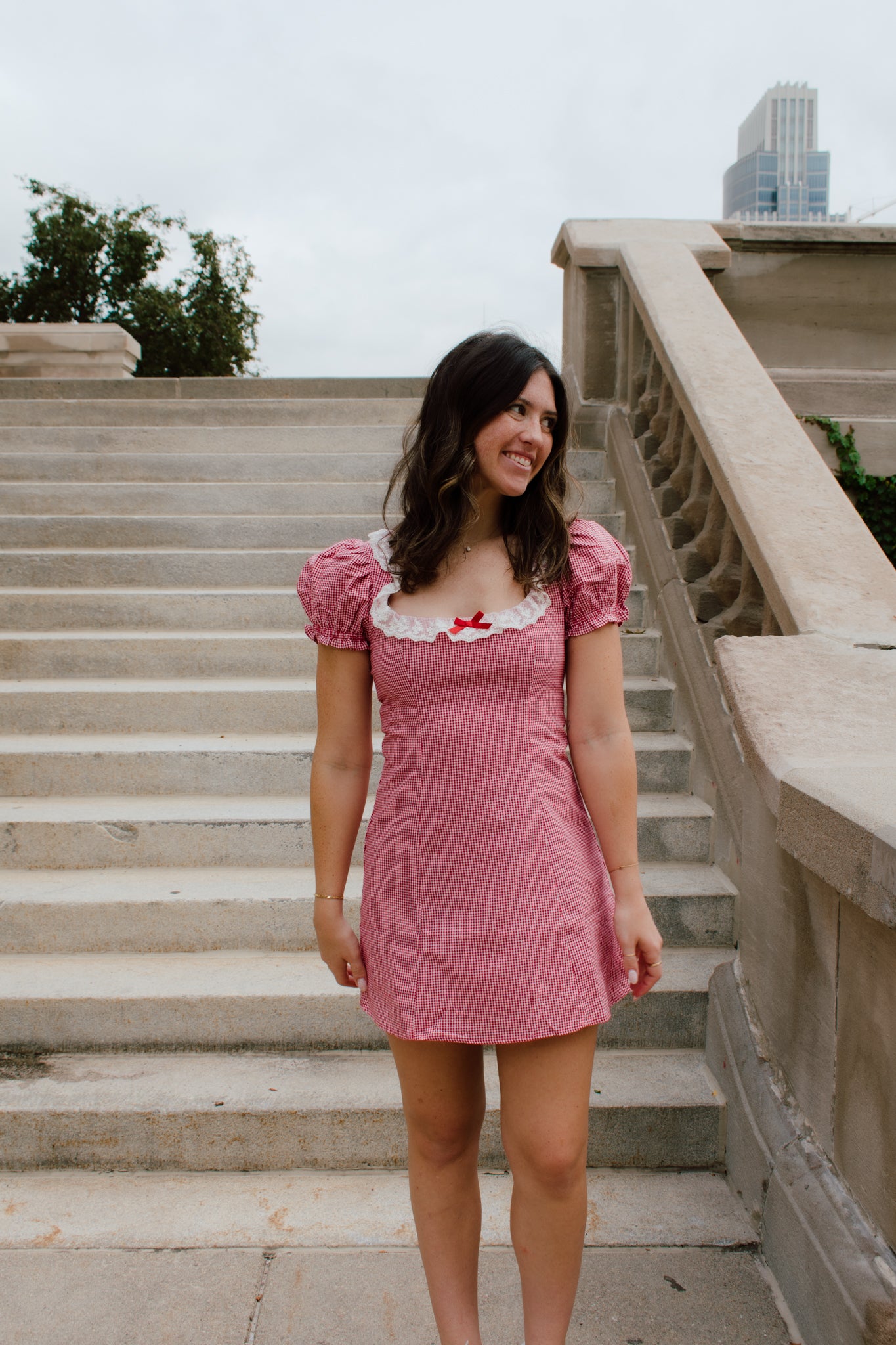 Loula Gingham Dress