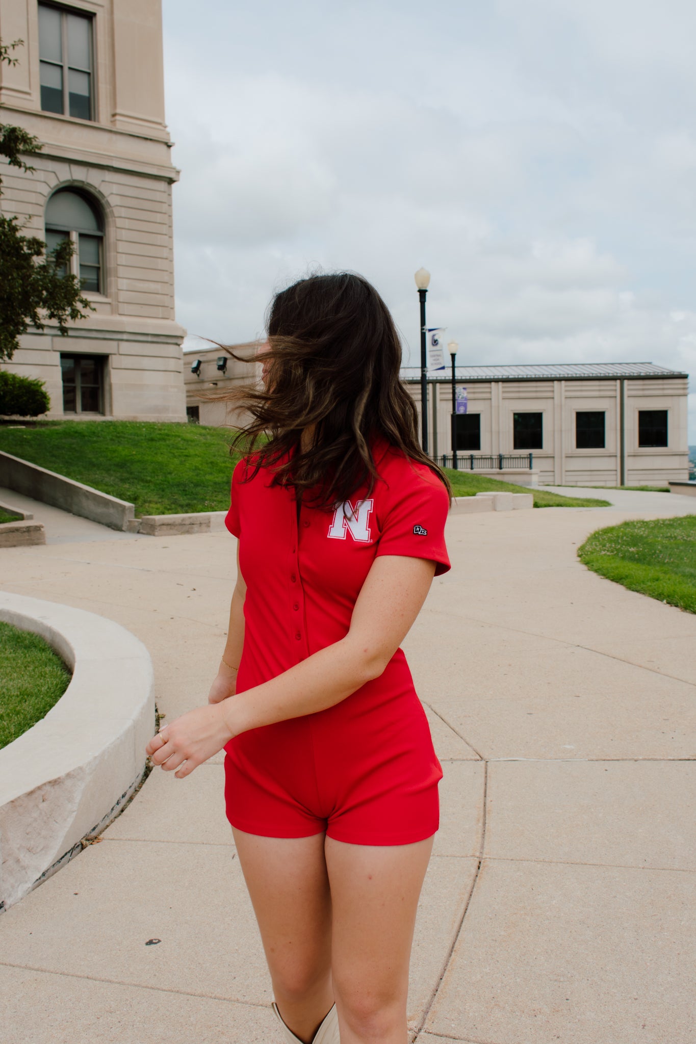 University of Nebraska Game Day Romper