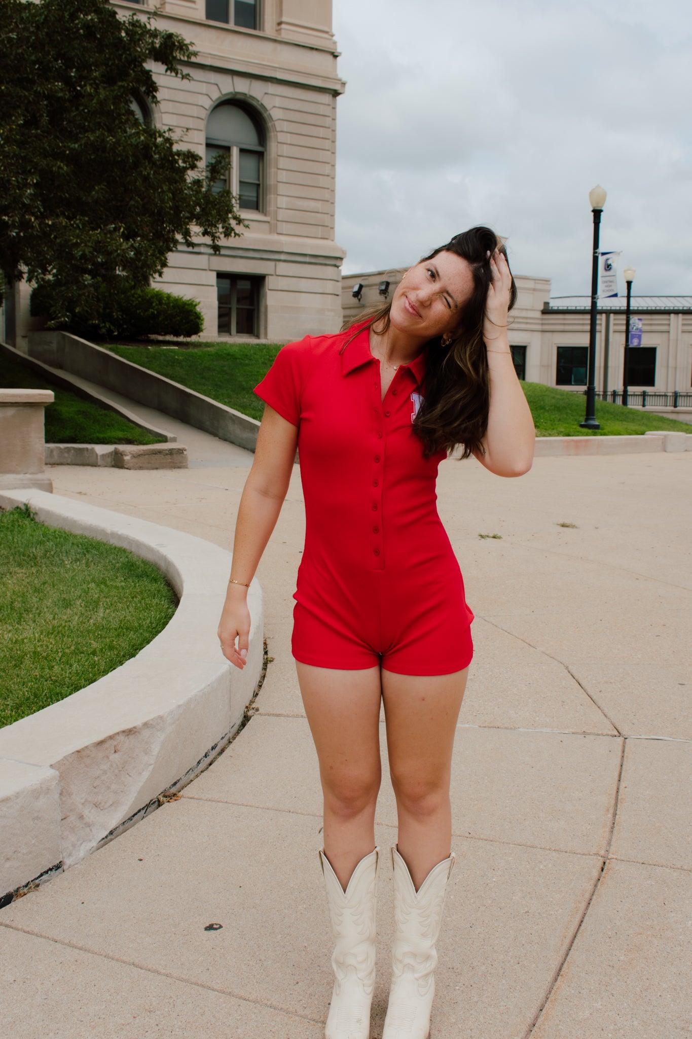 University of Nebraska Game Day Romper