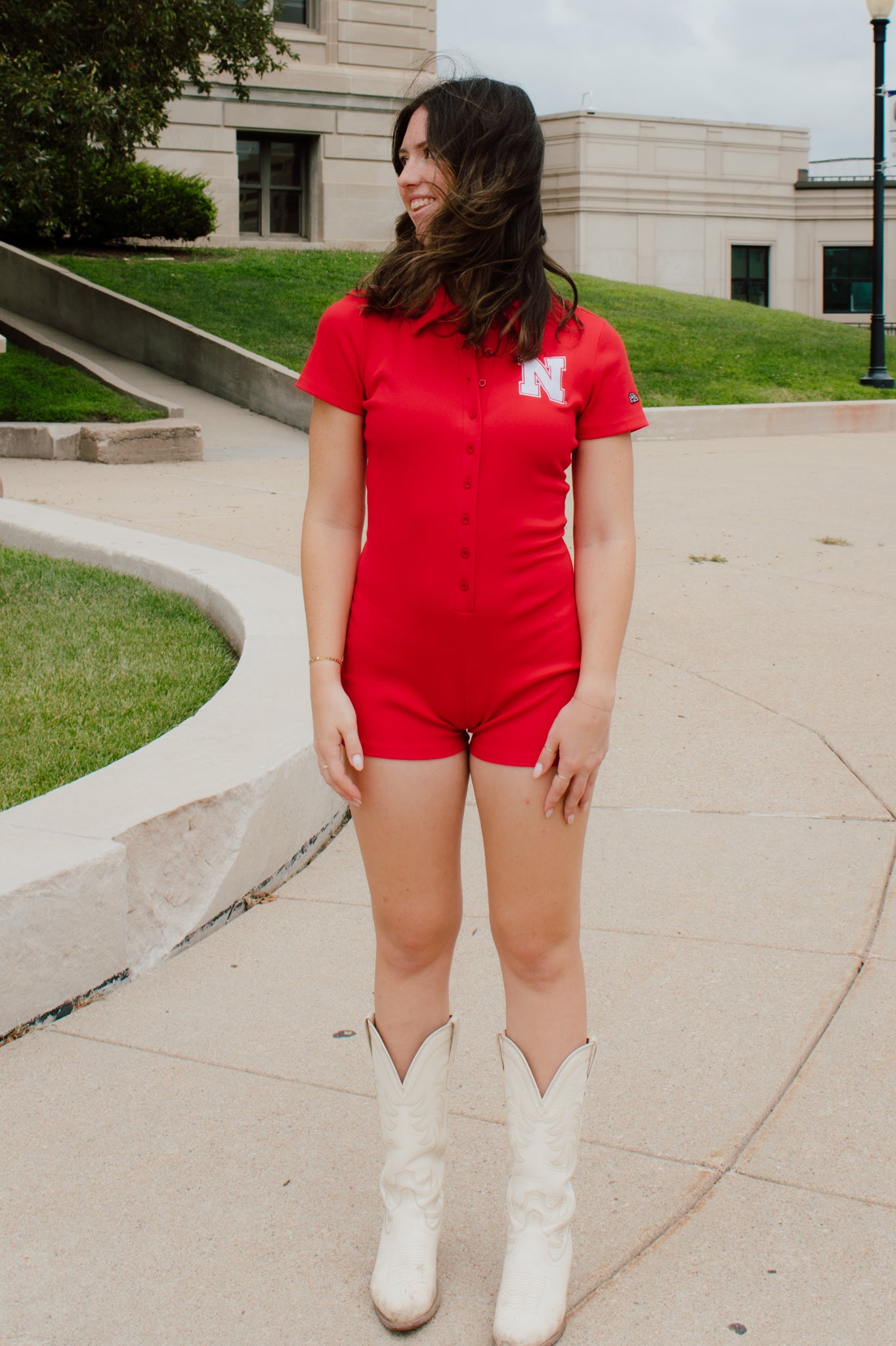 University of Nebraska Game Day Romper