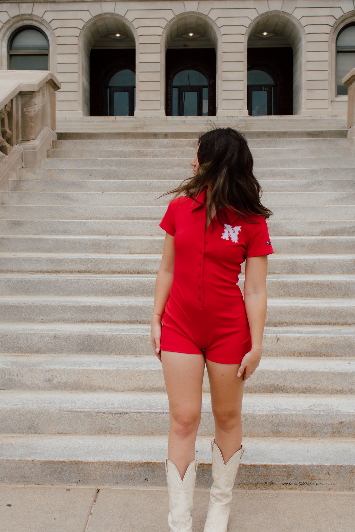 University of Nebraska Game Day Romper