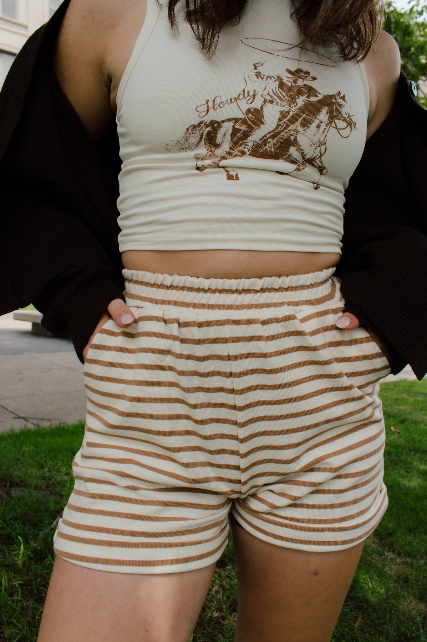 Coco Striped Shorts