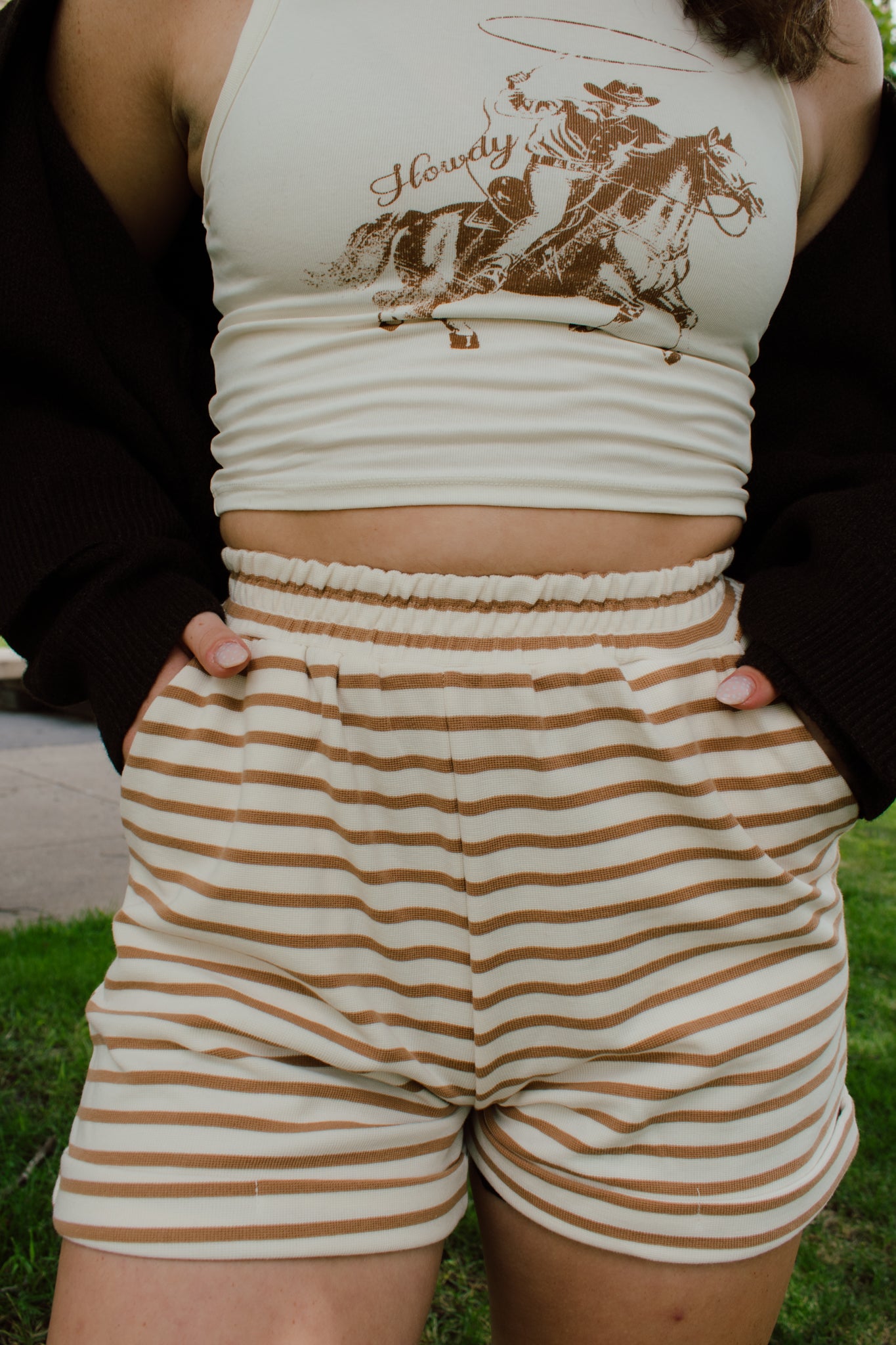 Coco Striped Shorts