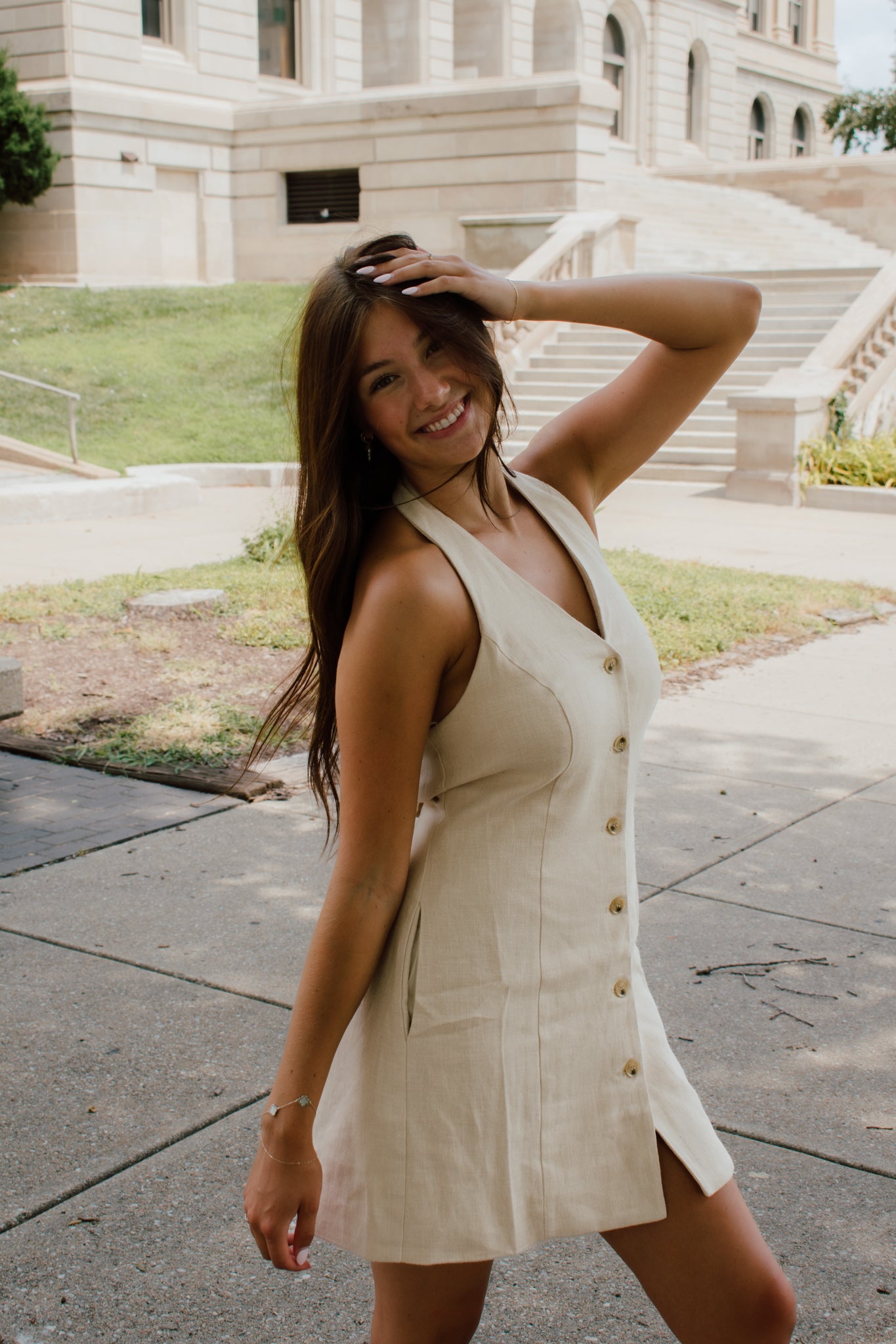 Patty Halter Mini Dress