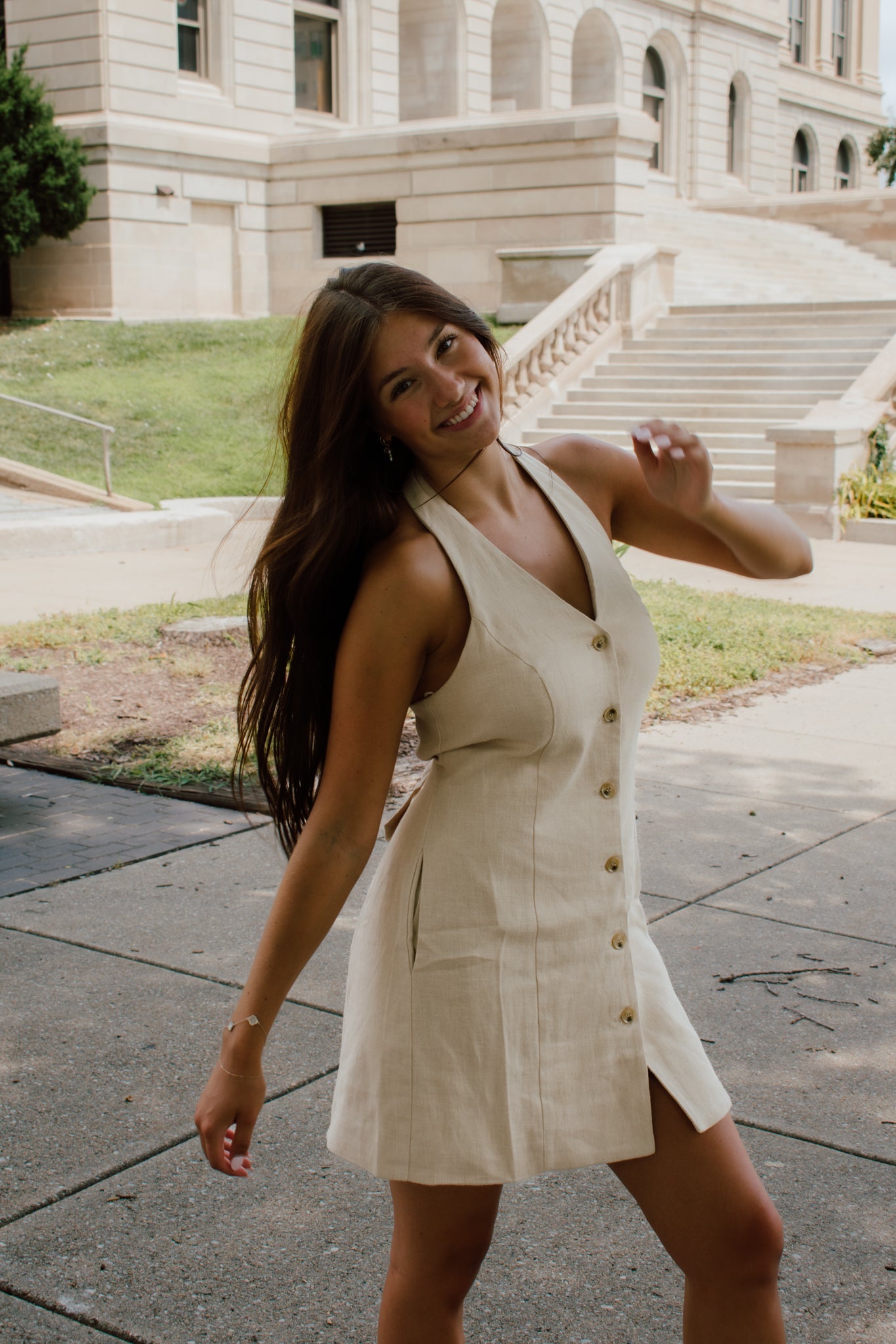 Patty Halter Mini Dress