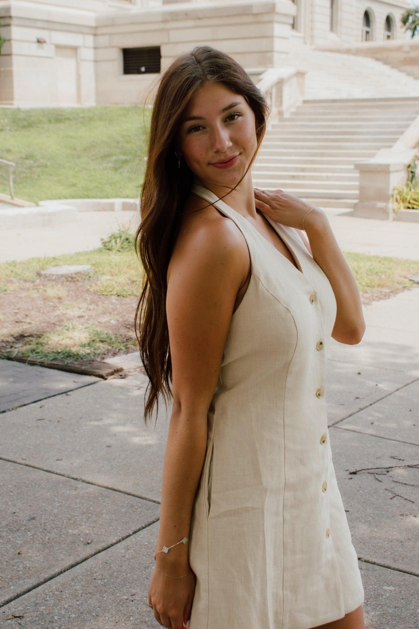 Patty Halter Mini Dress