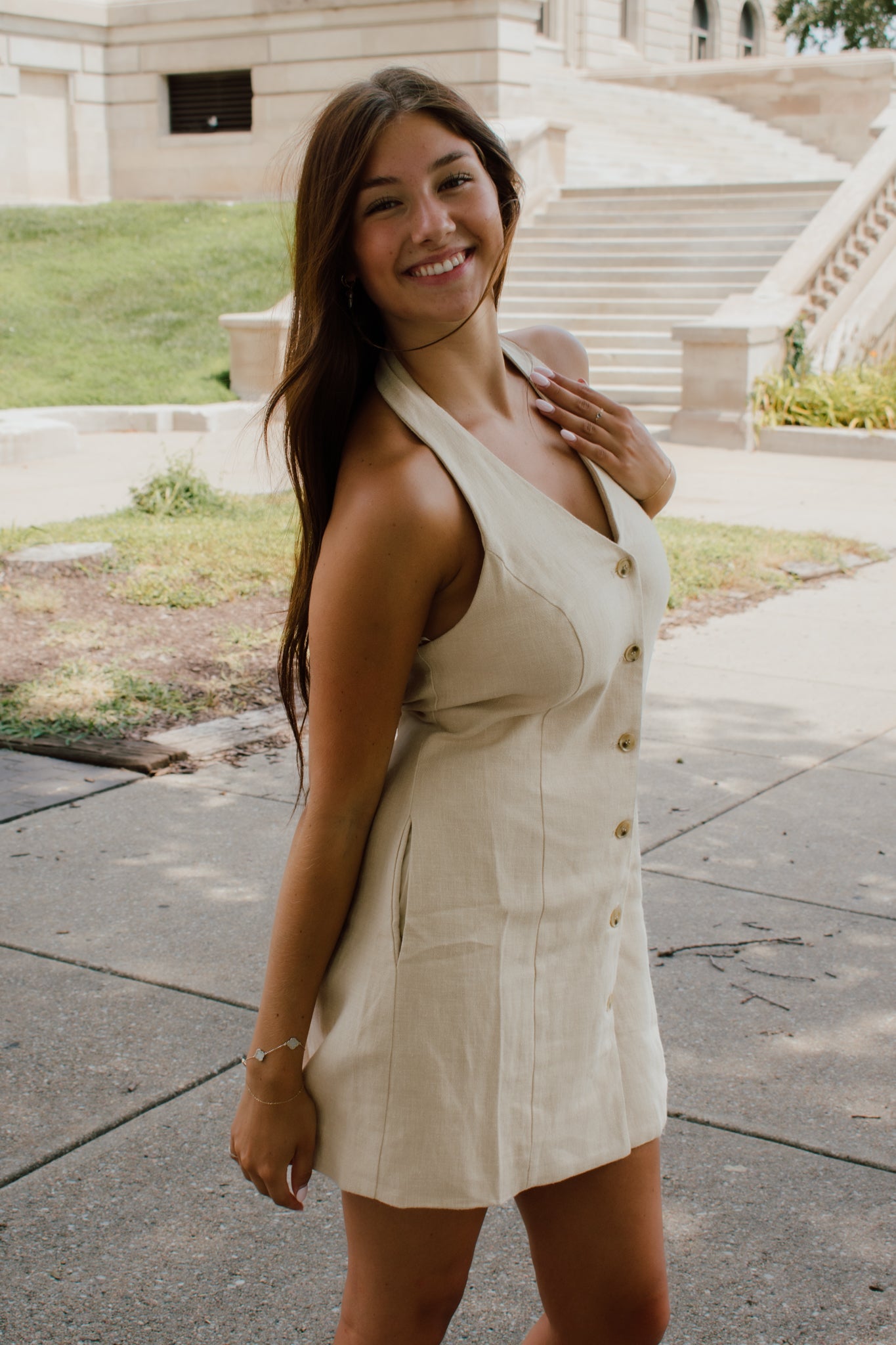 Patty Halter Mini Dress