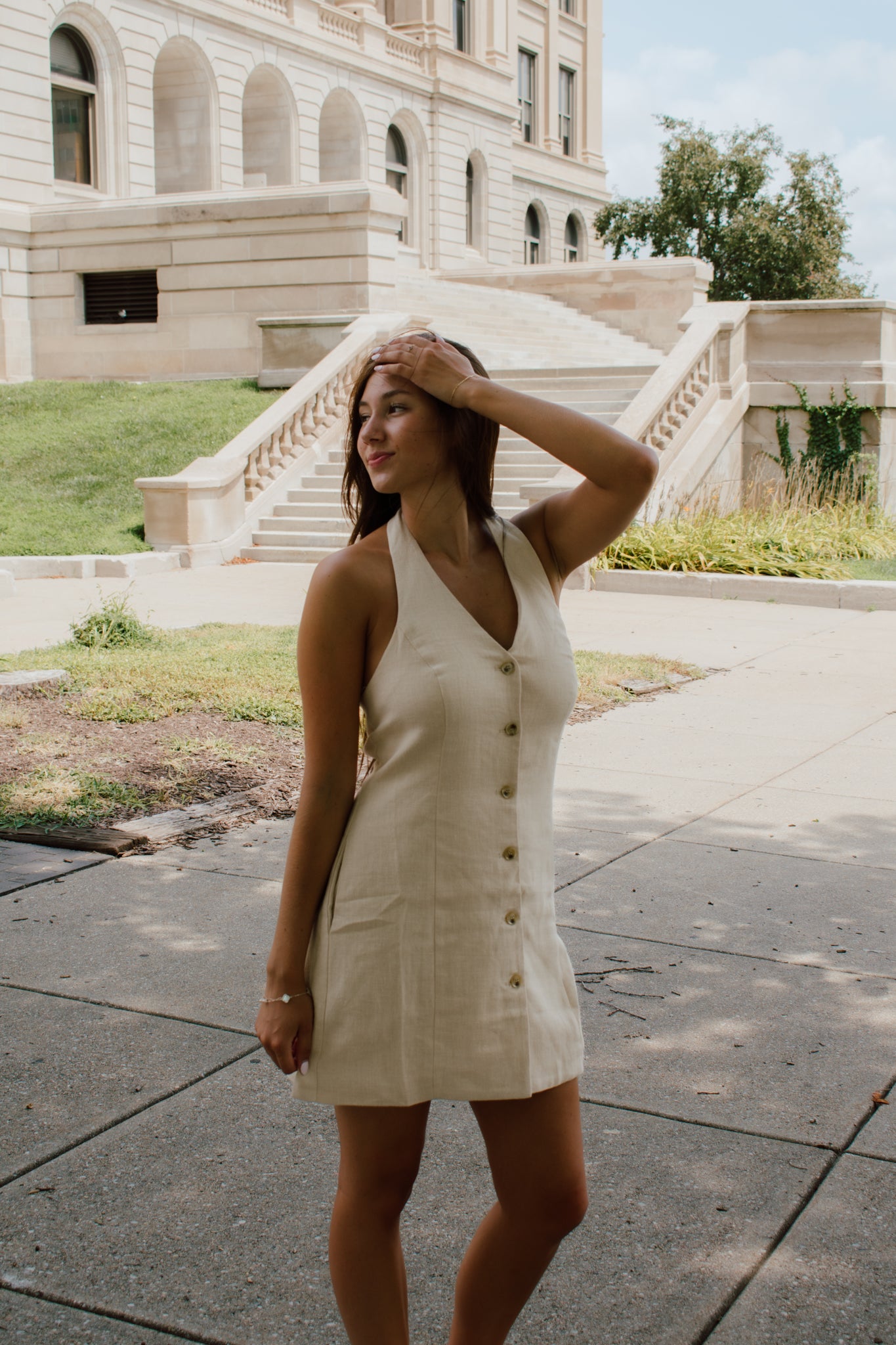 Patty Halter Mini Dress
