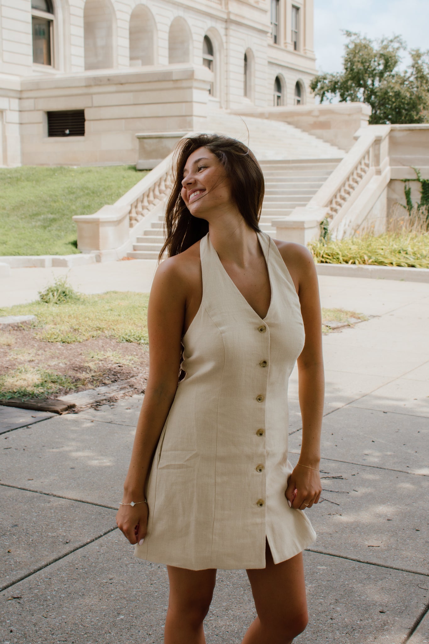 Patty Halter Mini Dress