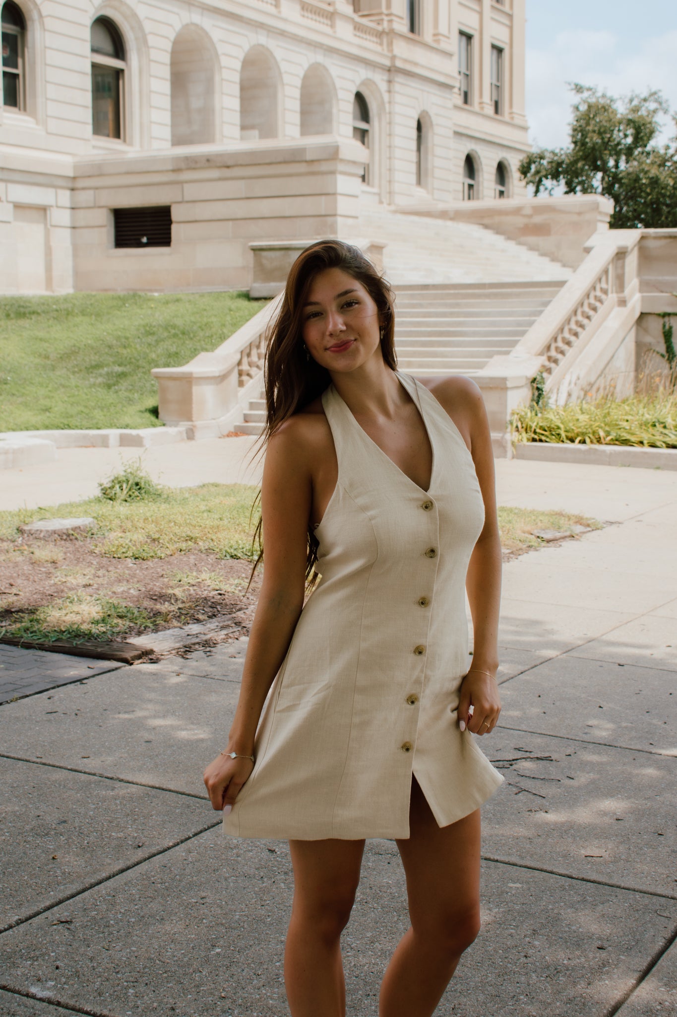 Patty Halter Mini Dress