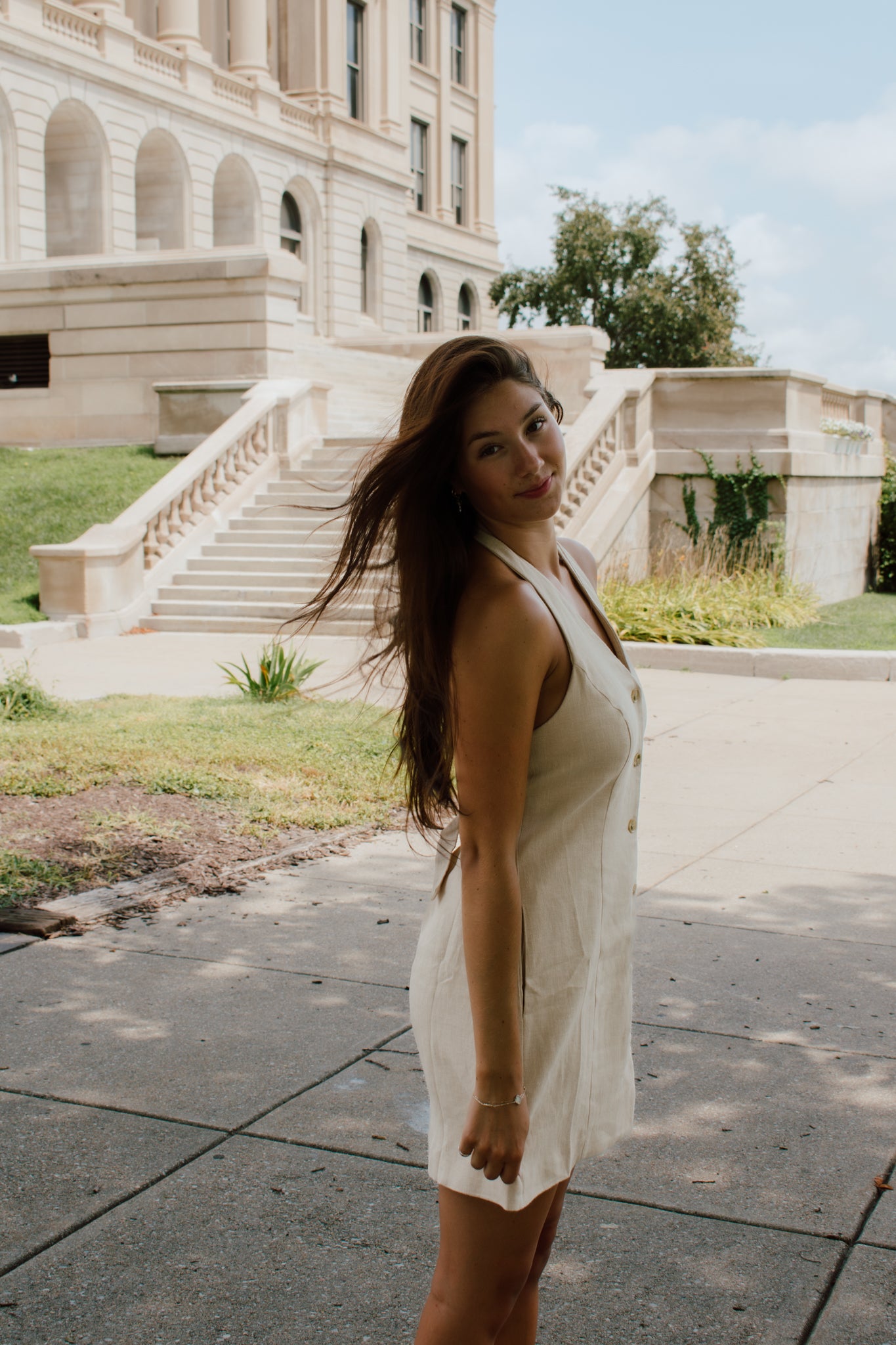Patty Halter Mini Dress
