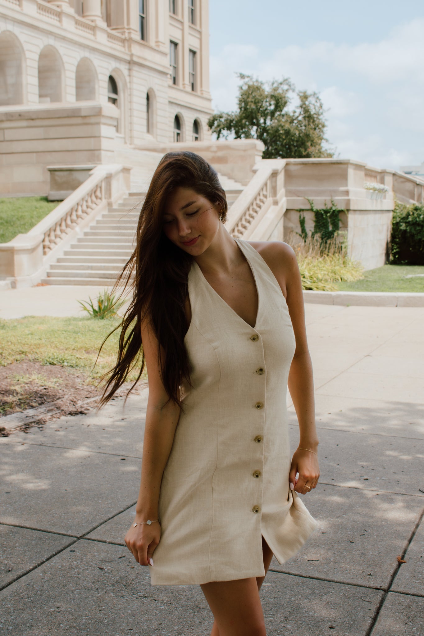 Patty Halter Mini Dress