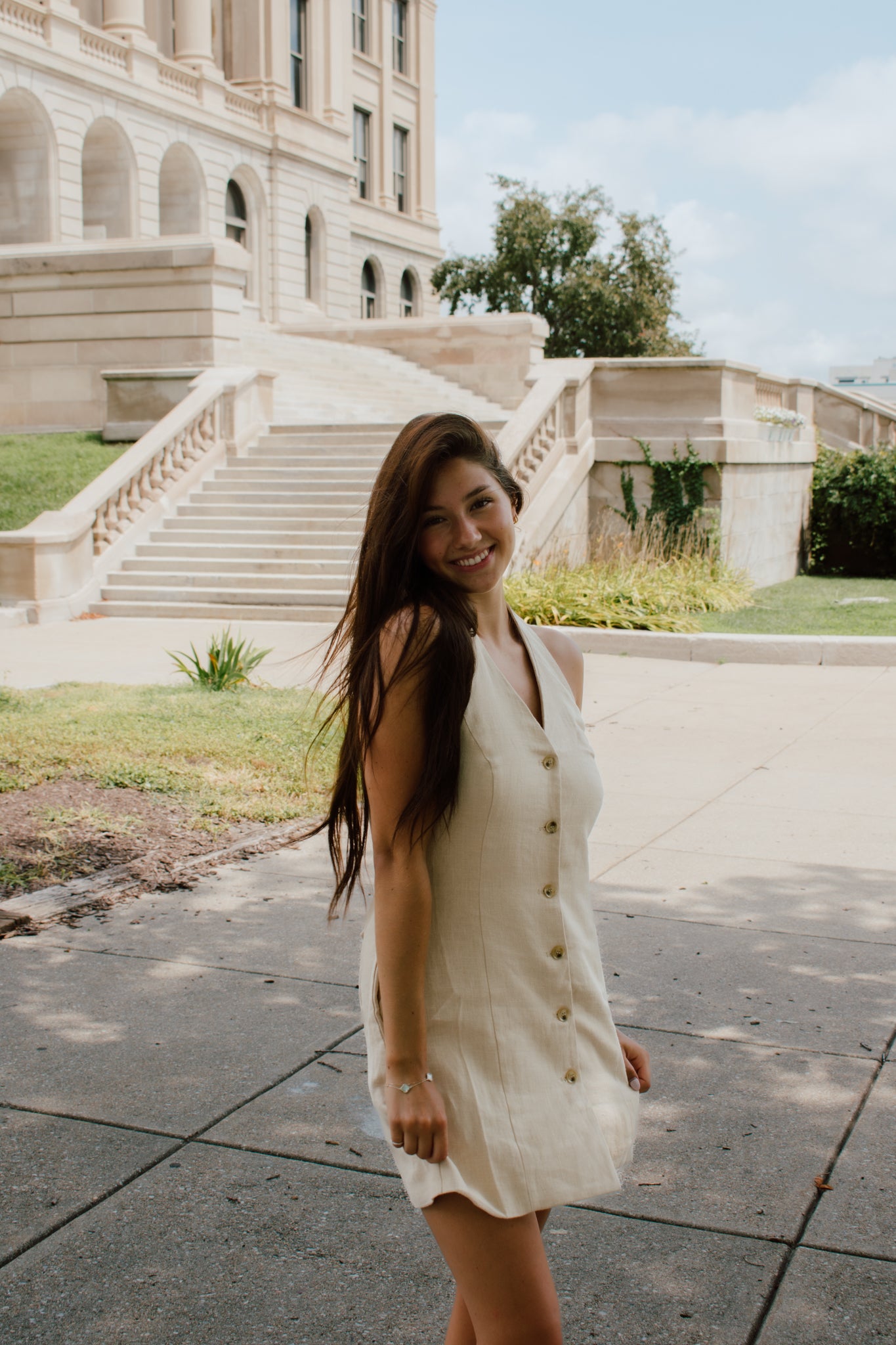 Patty Halter Mini Dress