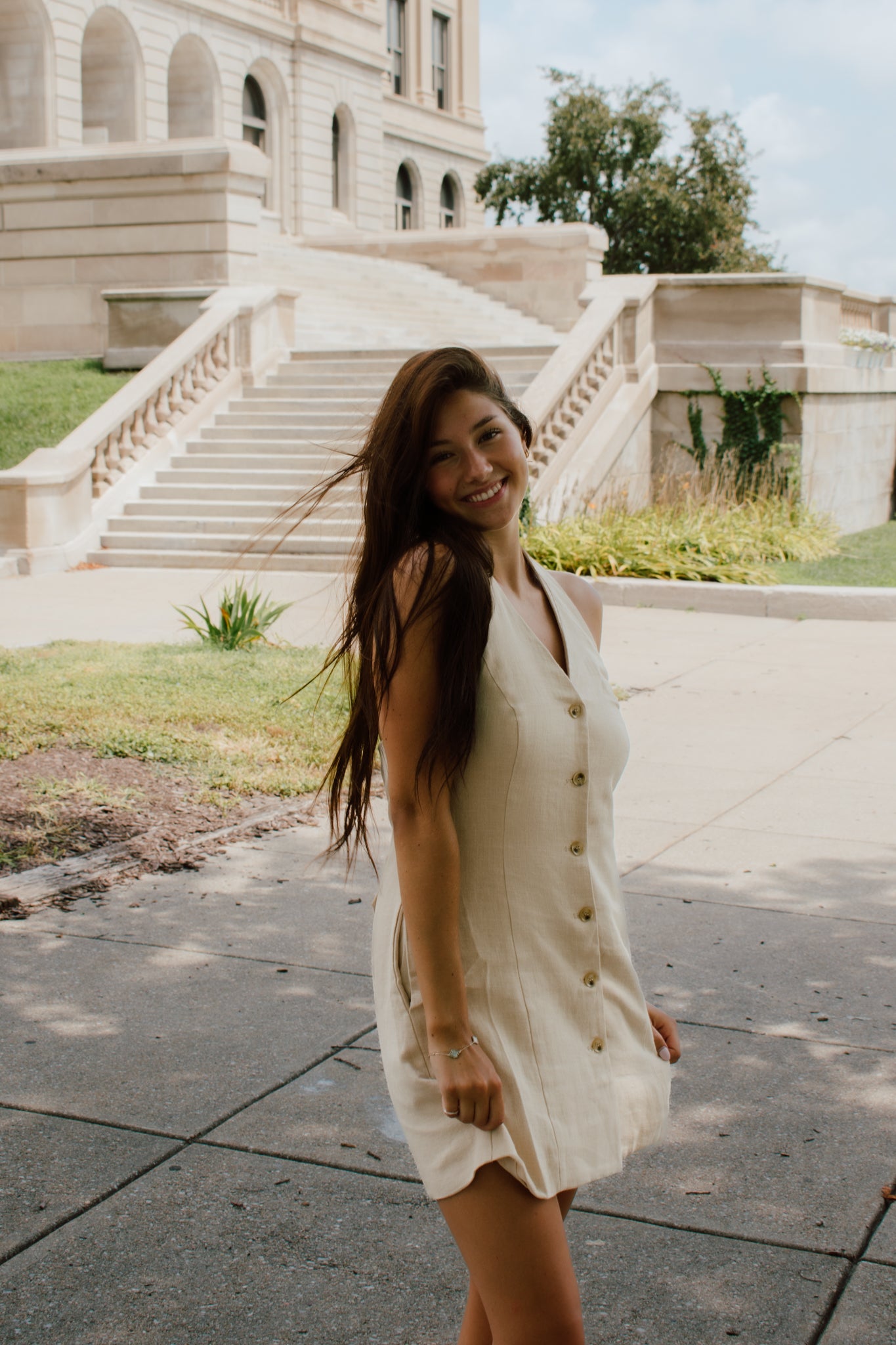 Patty Halter Mini Dress